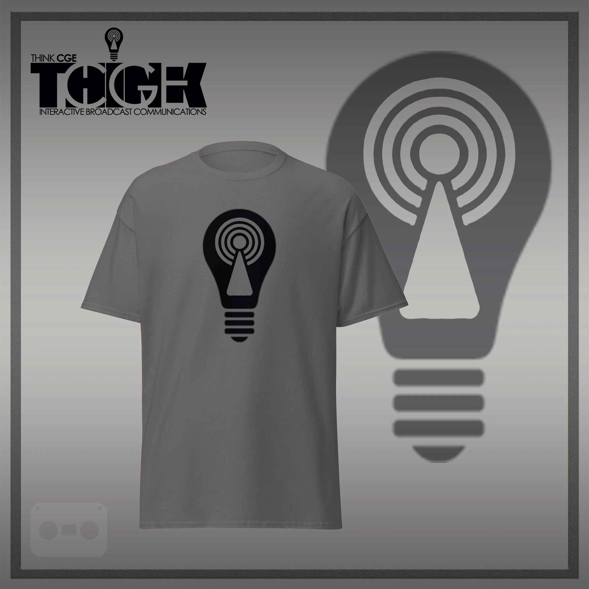 THINKCGE tShirt official ad charcoal T Blacc Bulb.jpg