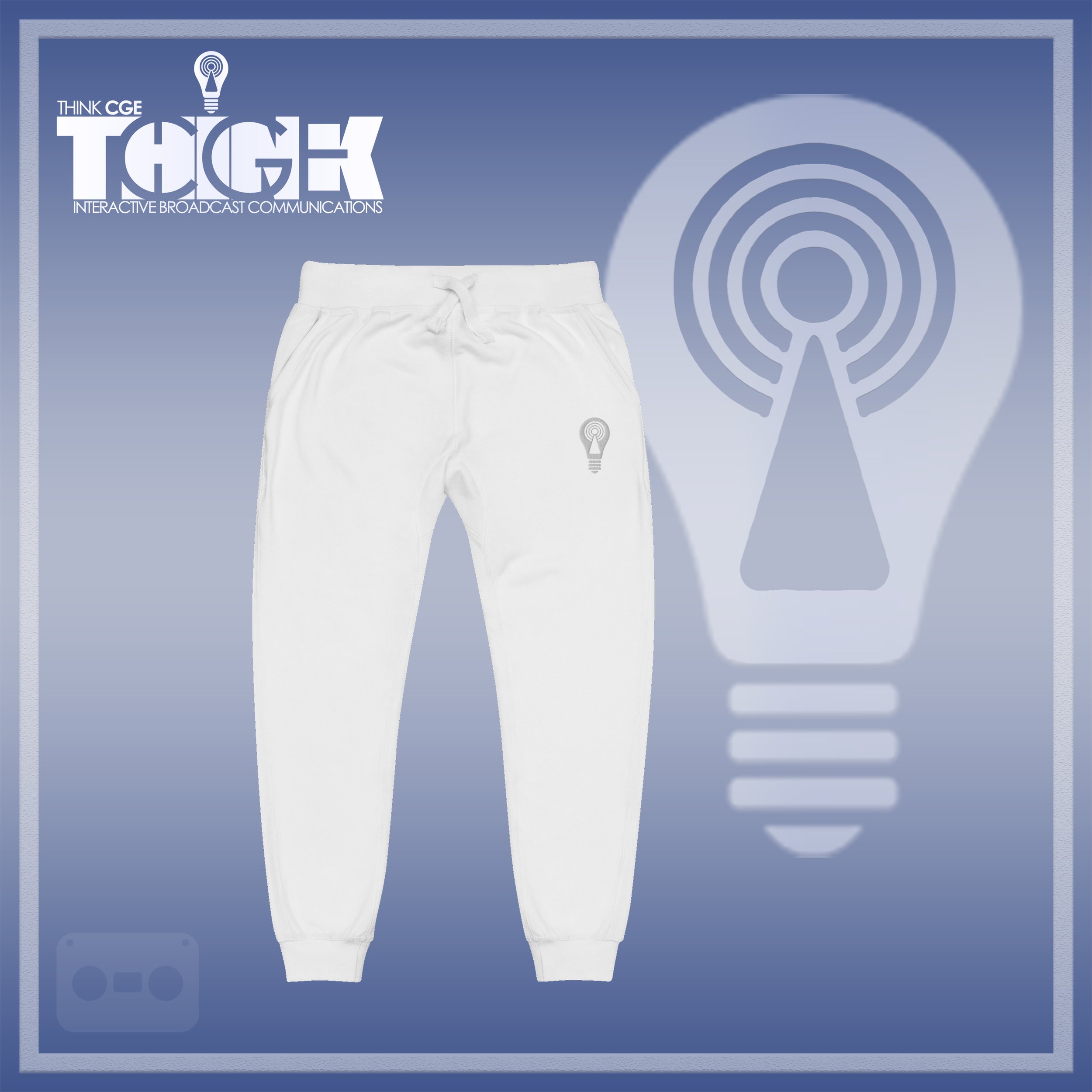 THINKCGE official ad white Joggers White Bulb.jpg