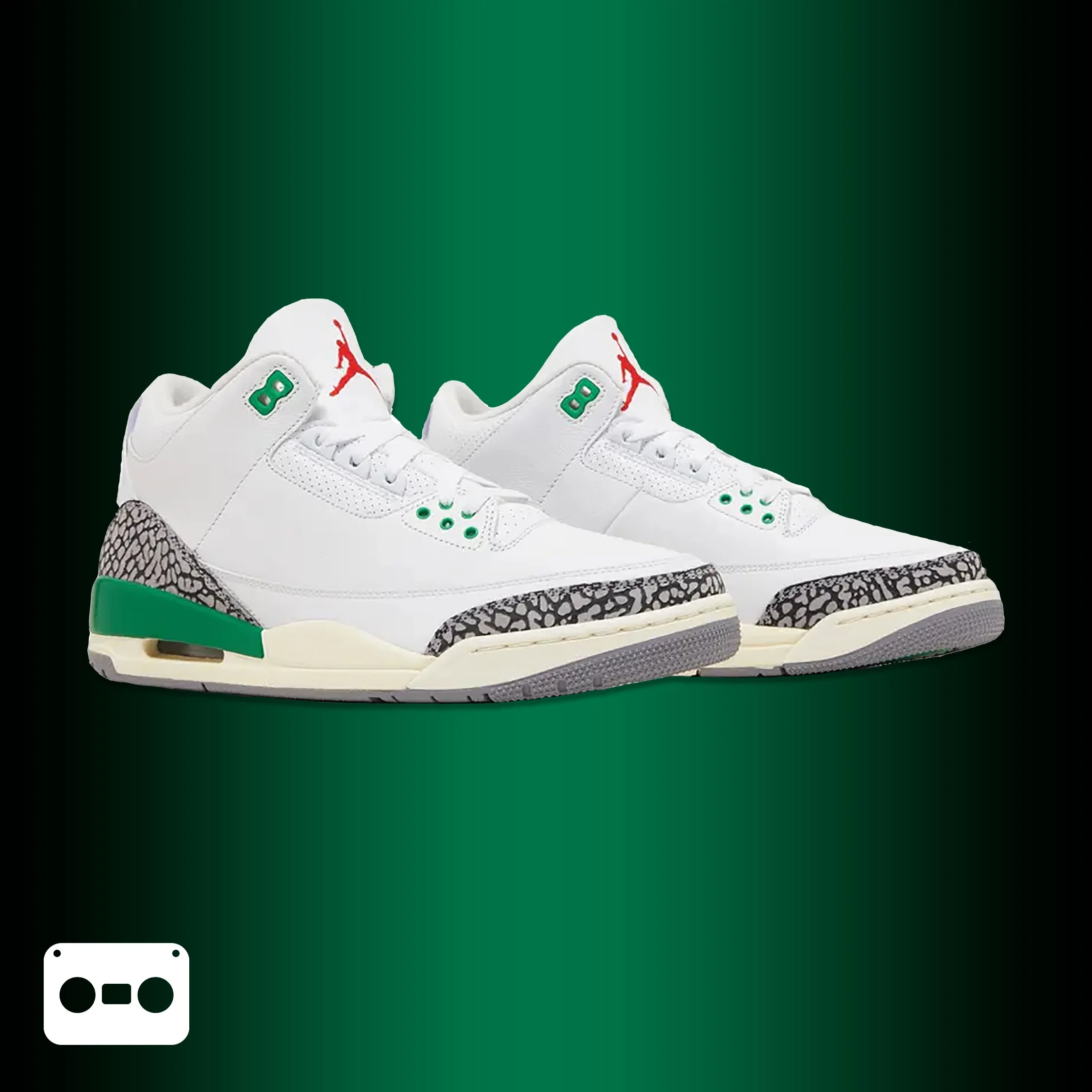 #AirJordan #3s #LuckyGreen.jpg