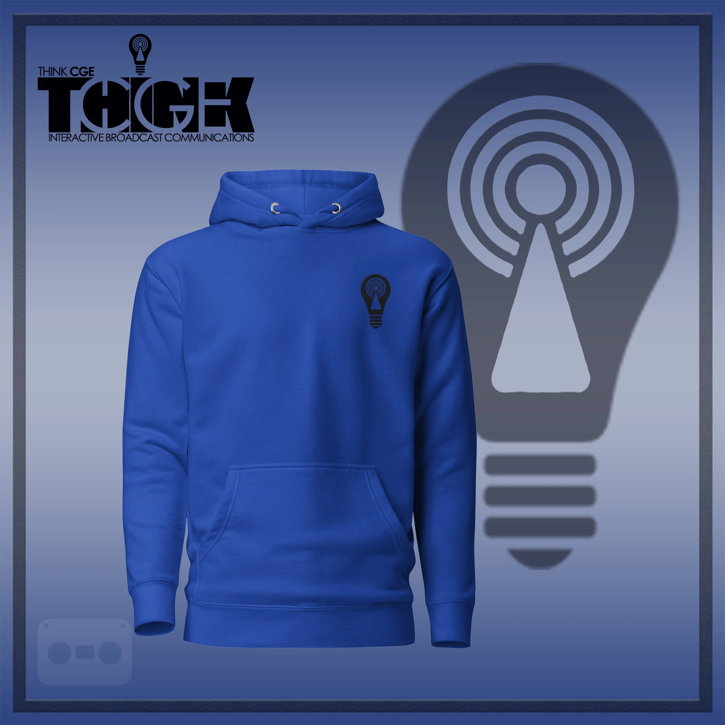 THINKCGE official ad  Royal Clue Hoodie Blacc Bulb.jpg