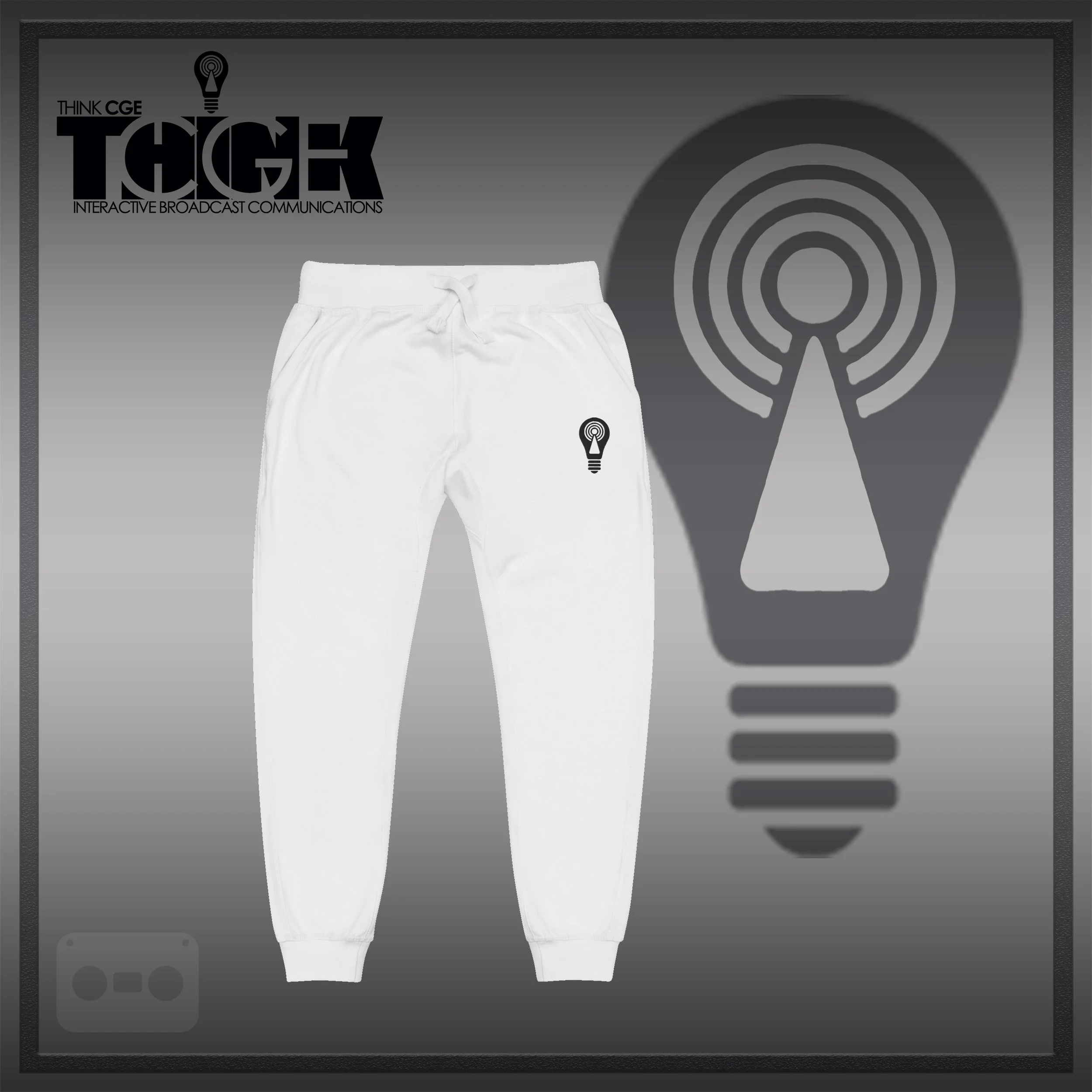 THINKCGE official ad white joggers Blacc Bulb.jpg