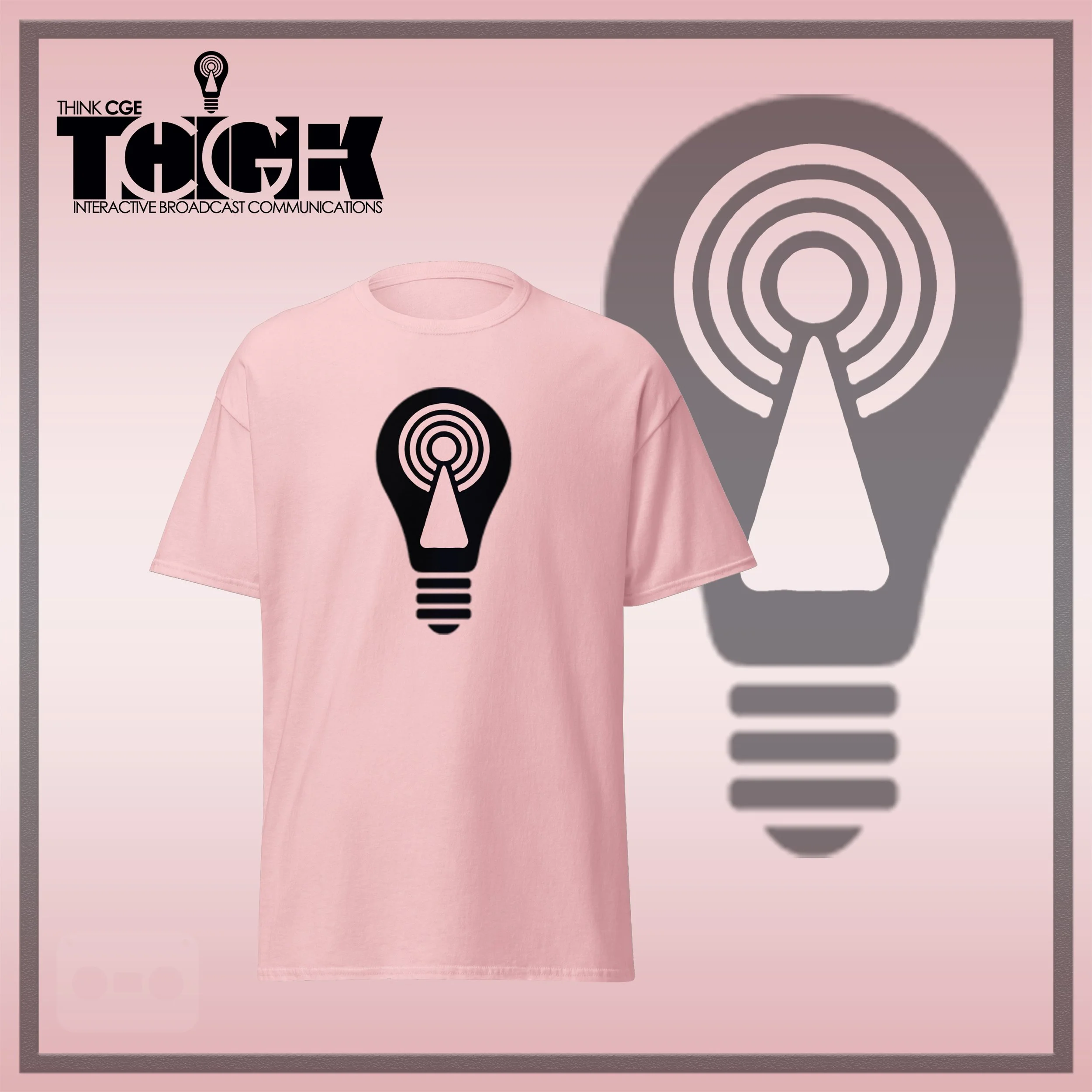 THINKCGE tShirt official ad light-pink T Blacc Bulb.jpg