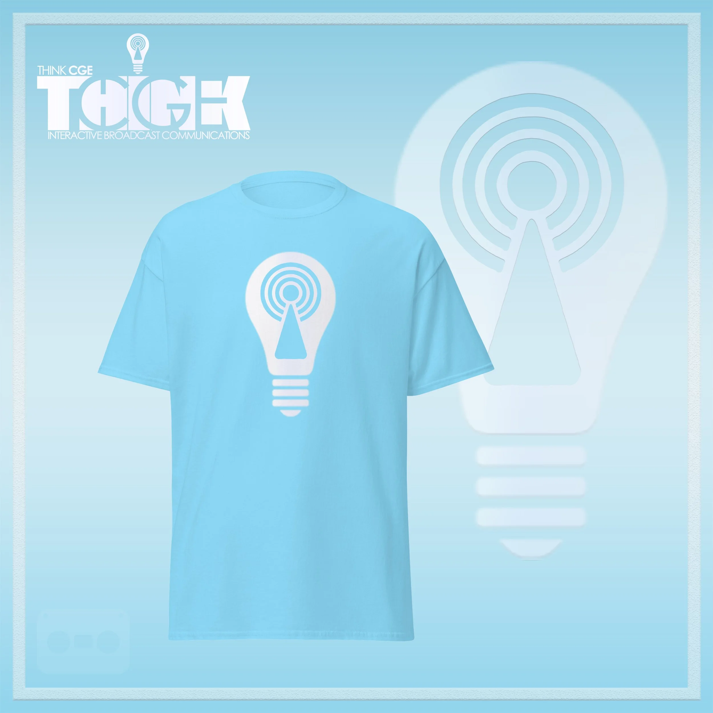 THINKCGE tShirt official ad sky- T White Bulb.jpg