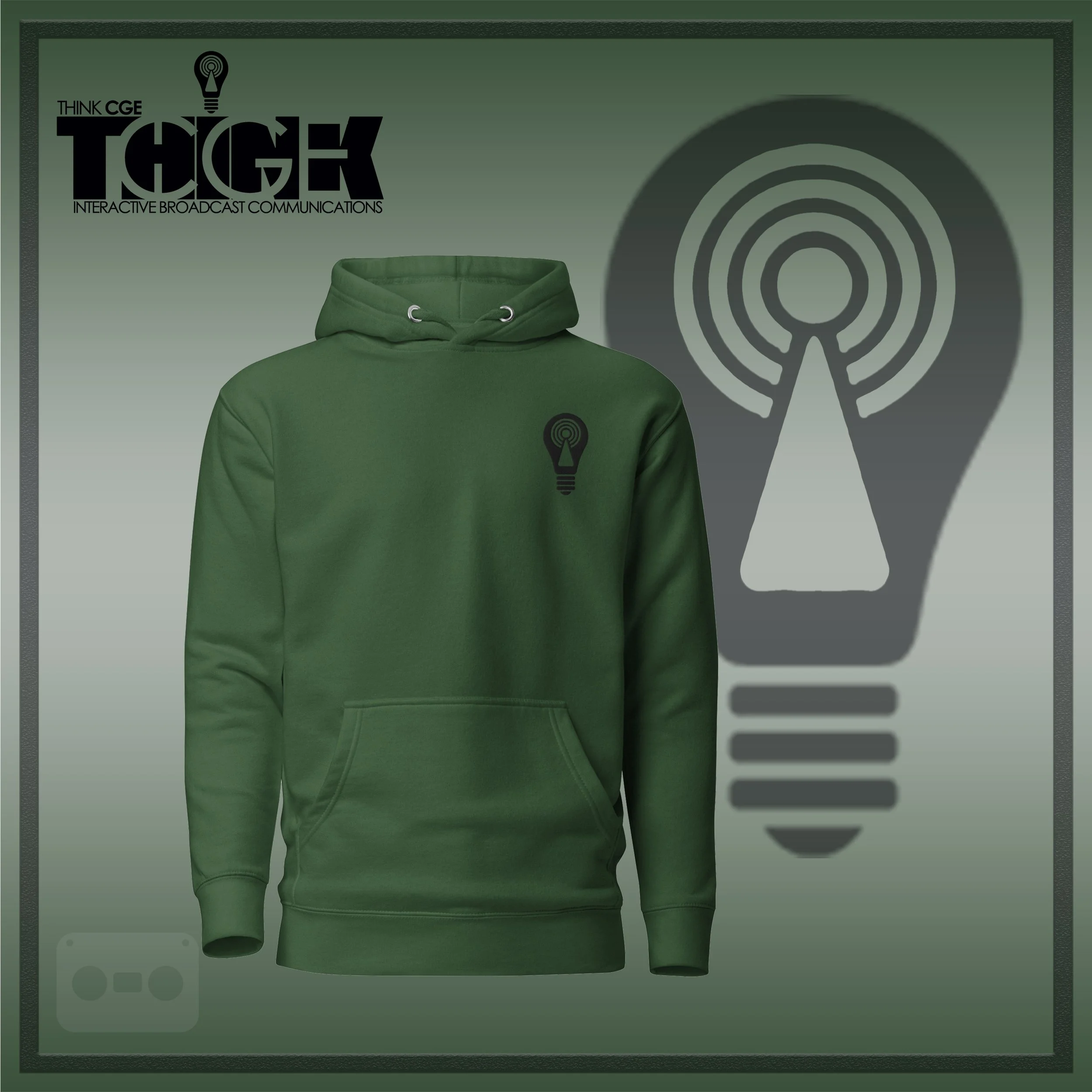 THINKCGE official ad forest-green Hoodie Blacc Bulb.jpg