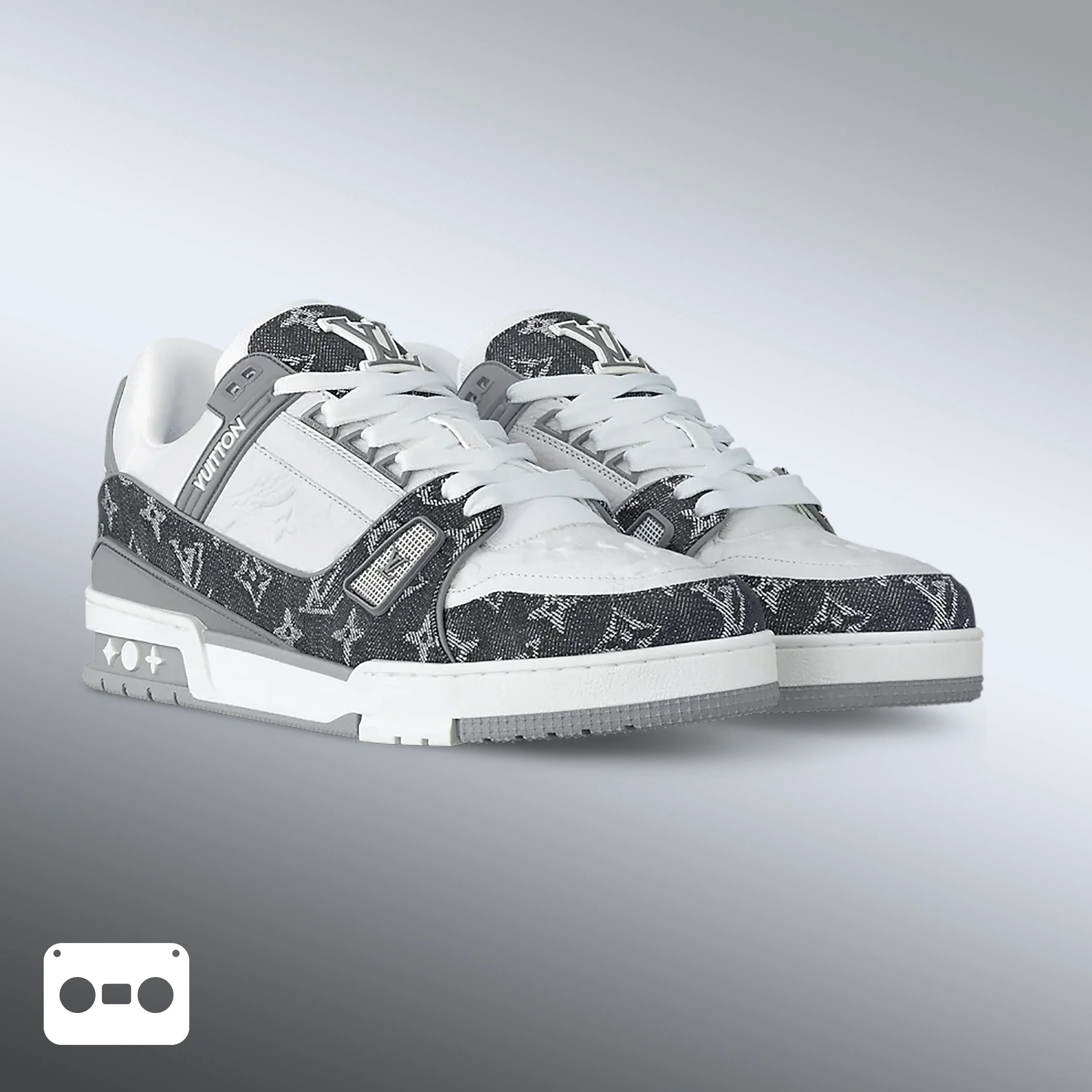 #LouisVuitton #LV #Trainer #Sneaker #GrayWhite