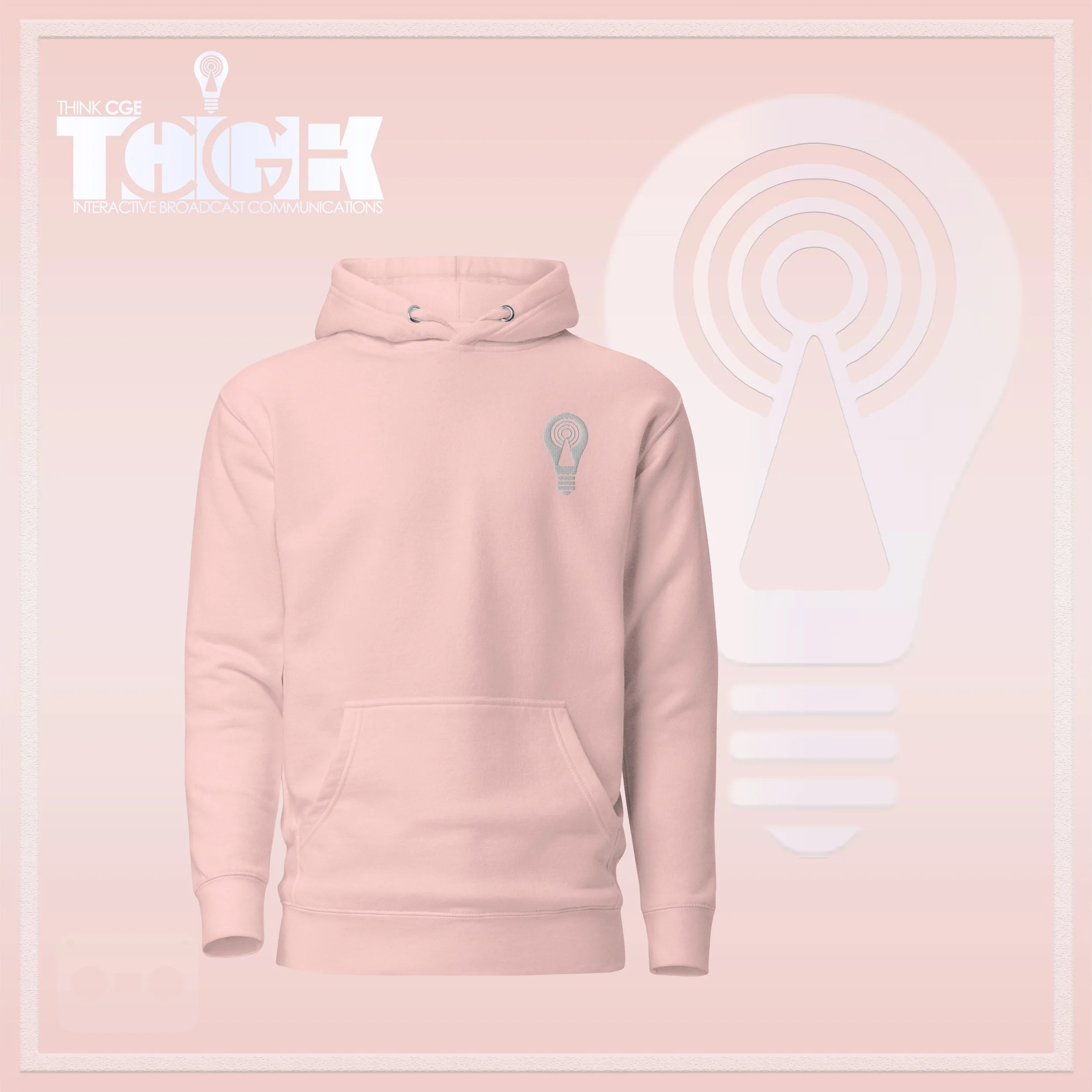 THINKCGE official ad light-pink Hoodie White Bulb.jpg