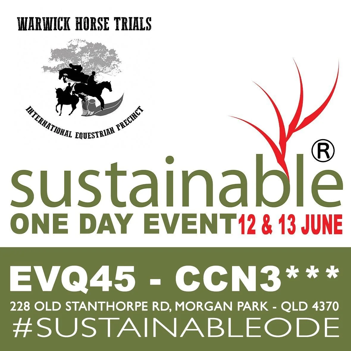 The draws for this weekends @sustainableptyltd One Day Event are now available.

All draws, rider notes, results and maps will be easily located using our new website and event pages! Link in bio 📱