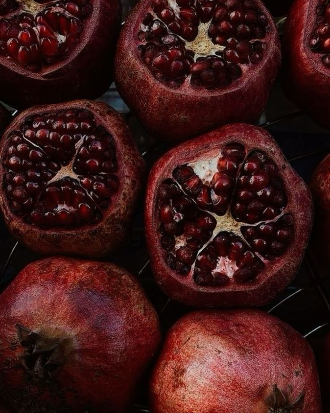 Red pomegranate