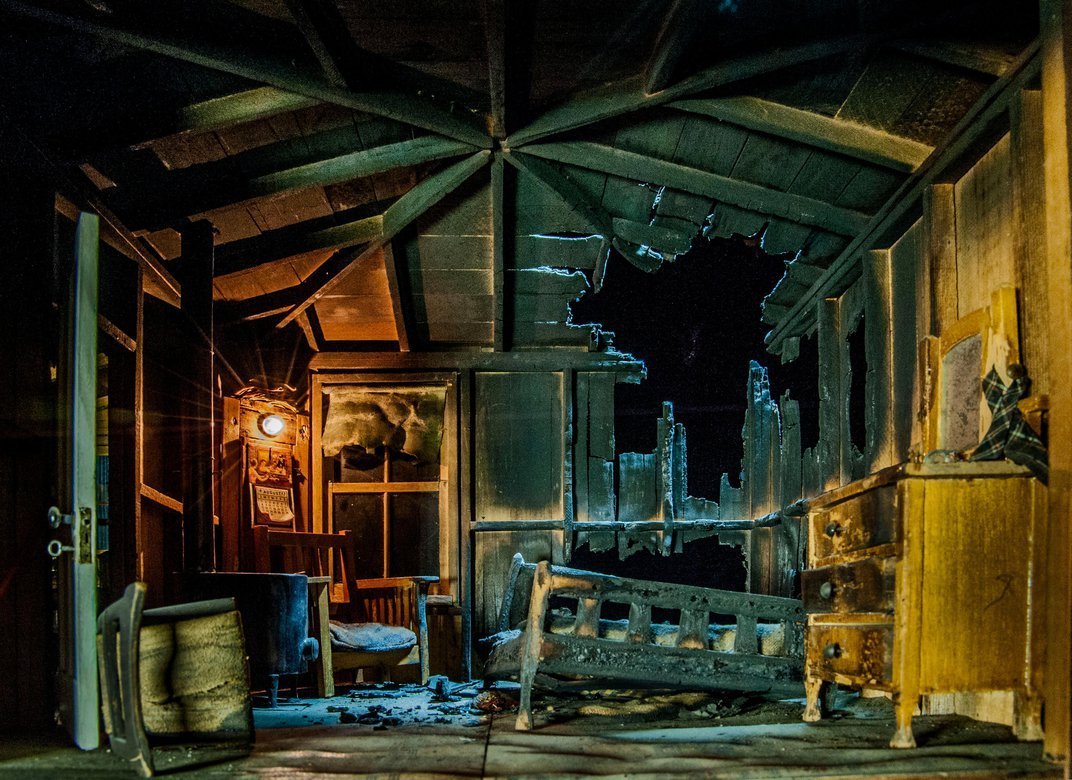 Burned Cabin (inside)