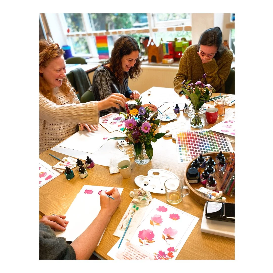 aquarel workshop Arnhem kleine groep schilderen