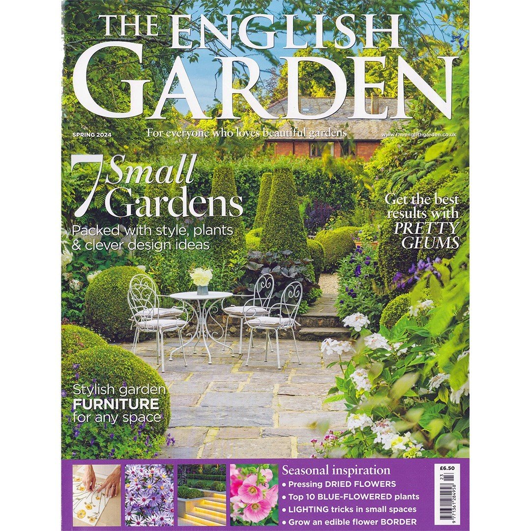 We were delighted to have this beautiful little courtyard garden included in the Spring '24 issue of @theenglishgardenmagazine as part of its 7 Small Gardens feature.  Lovely write-up by @vivienne_hambly , thank you!⁠
This garden was designed with @j