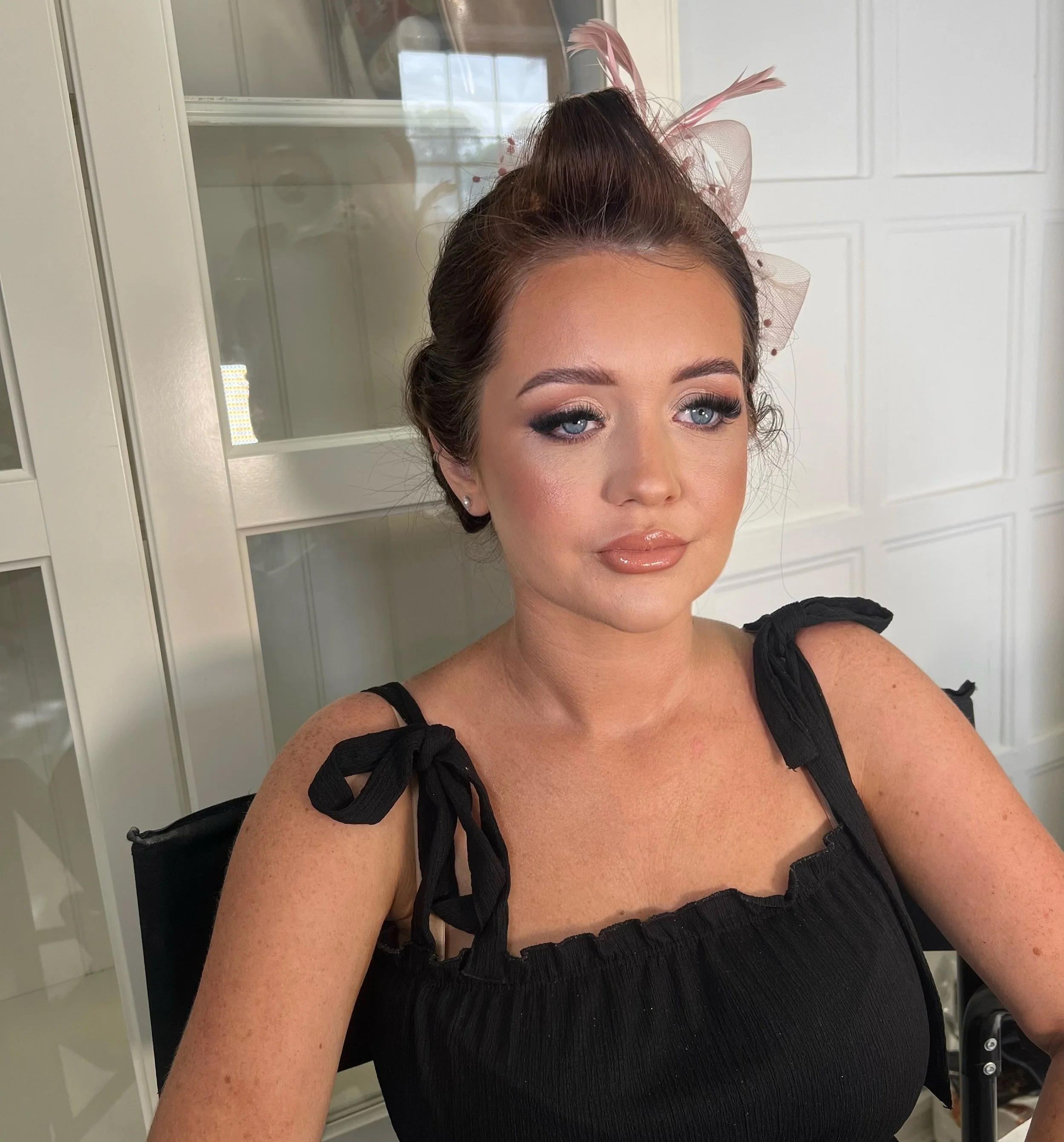 When the brief is - I&rsquo;m a wedding guest and I love glam ✨

#muanorfolk #makeupartist #fullglam #norfolkbridalmakeup