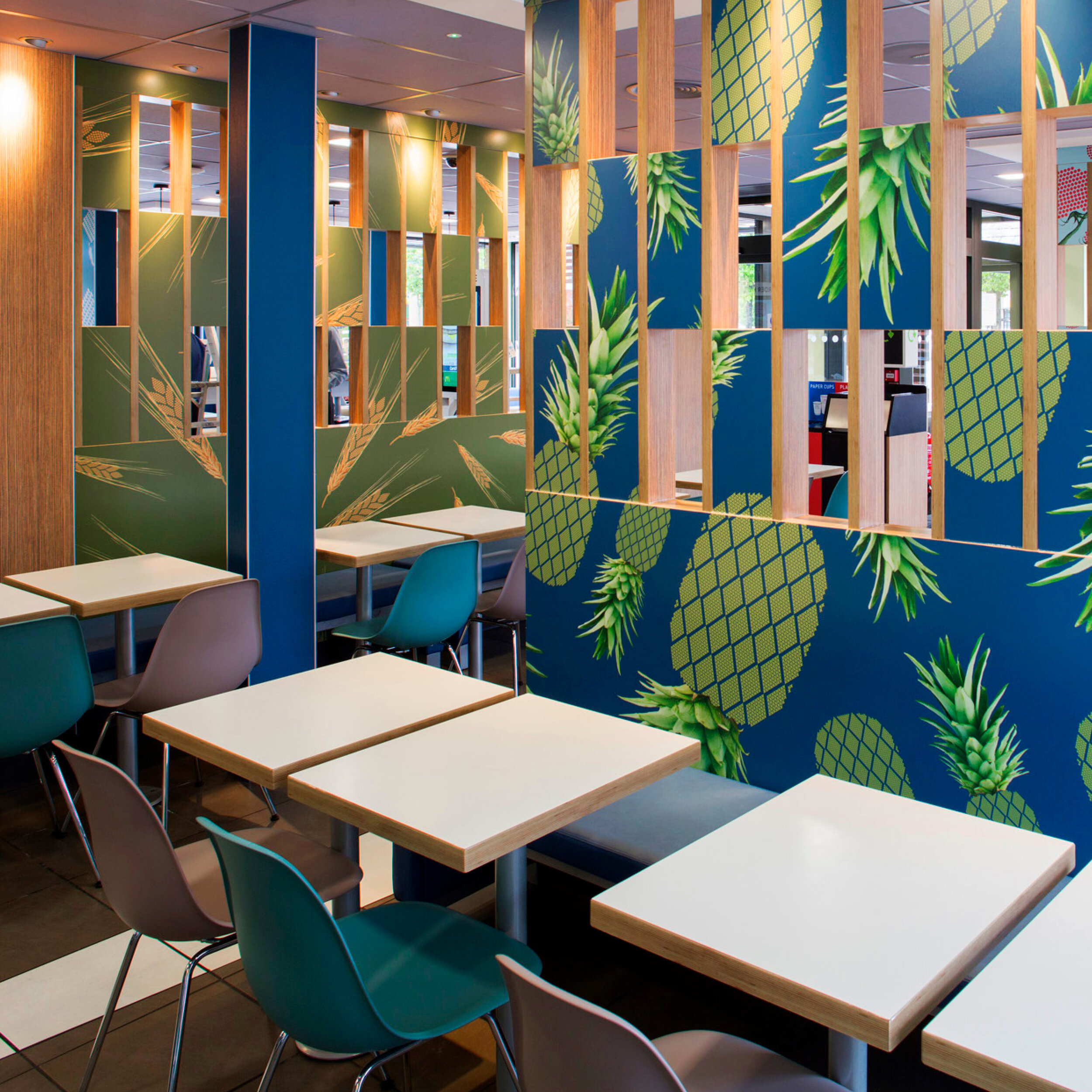Revitalized Interior for McDonald's