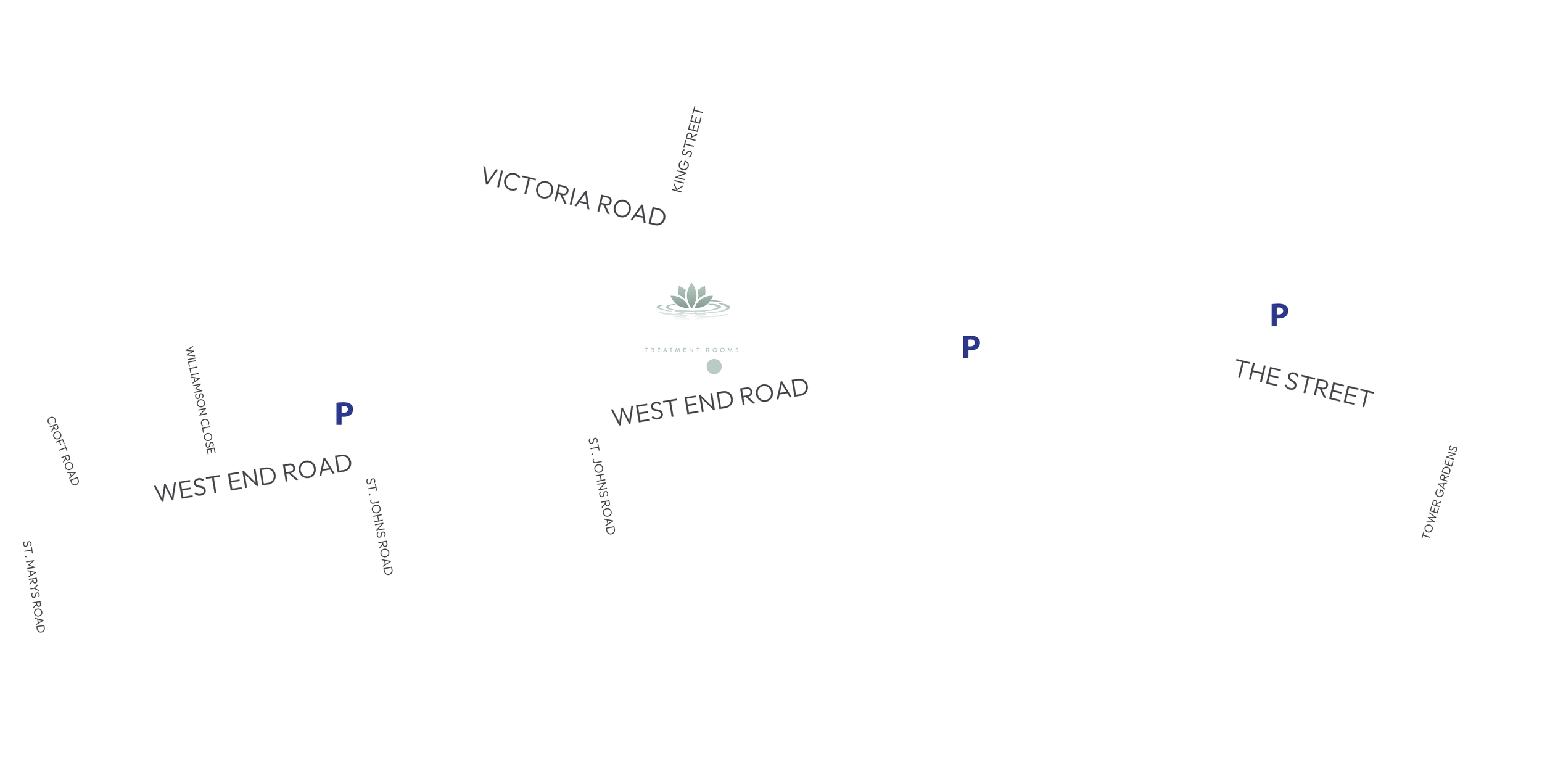 Map of car parking near Beautiful Escape Treatment Rooms