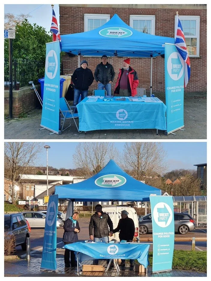 Brexit Party table day – Bolton North East – Tonge Moor and Breightmet (30/11/2019)