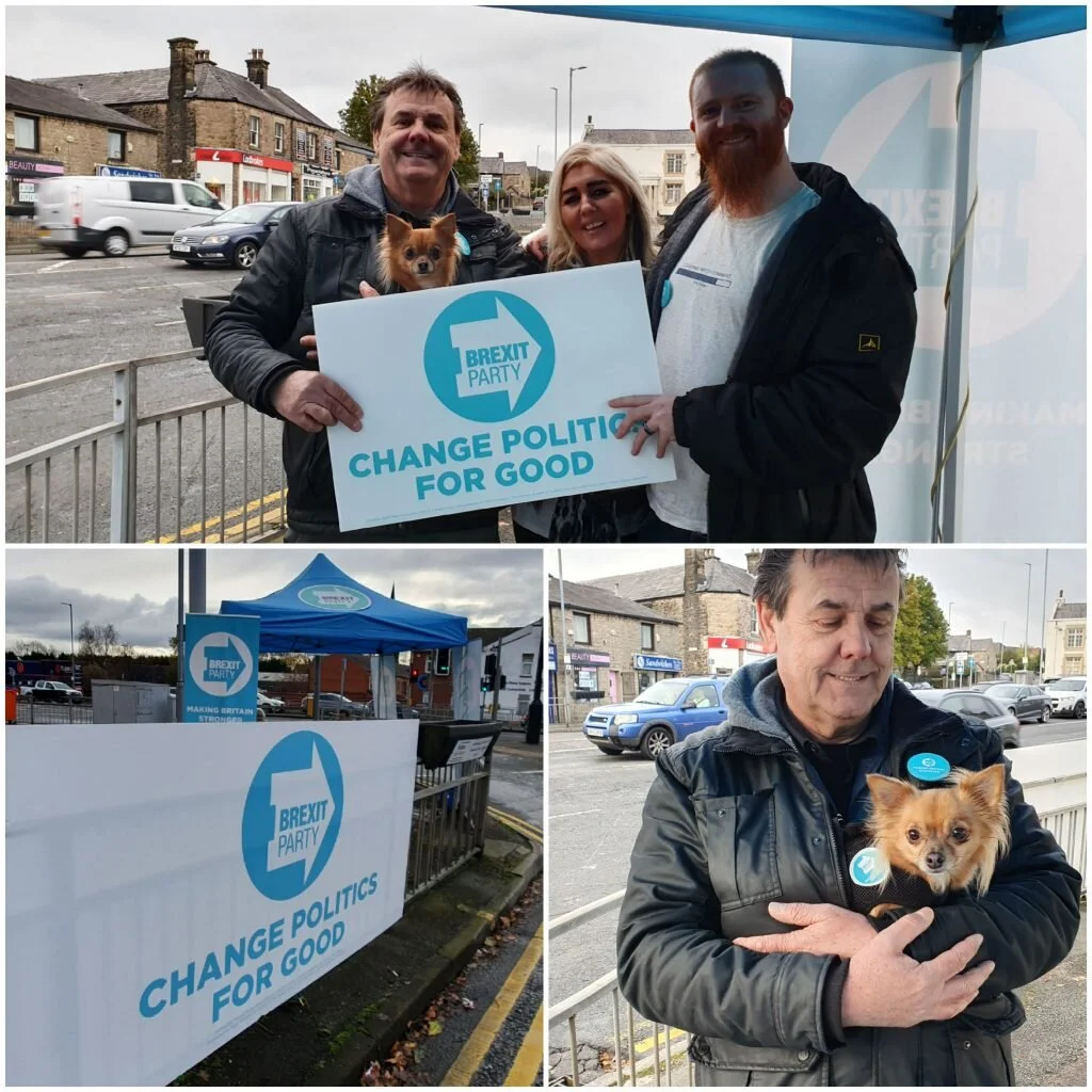 Brexit Party table day - Bolton North East - Astley Bridge (16/11/2019)