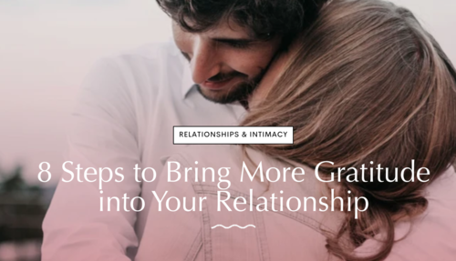 INSCAPE // 8 Steps to Bring More Gratitude Into Your Relationship