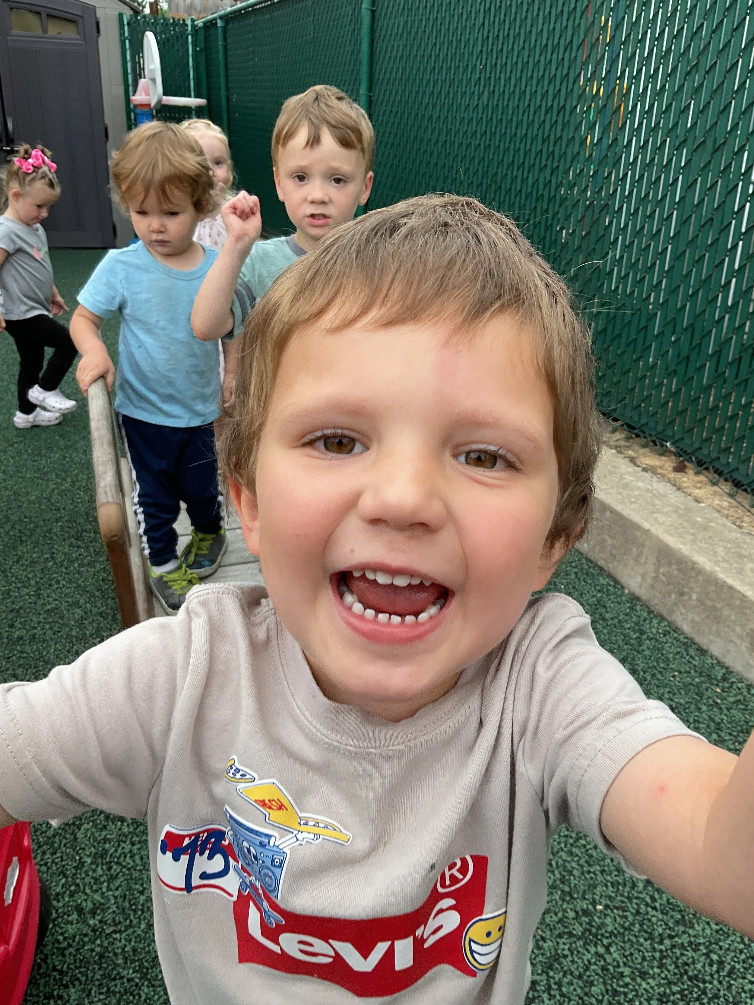 Clowning around under the big top!