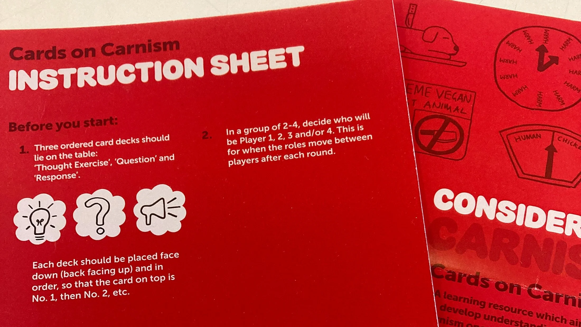 An instruction sheet can be found in the box.