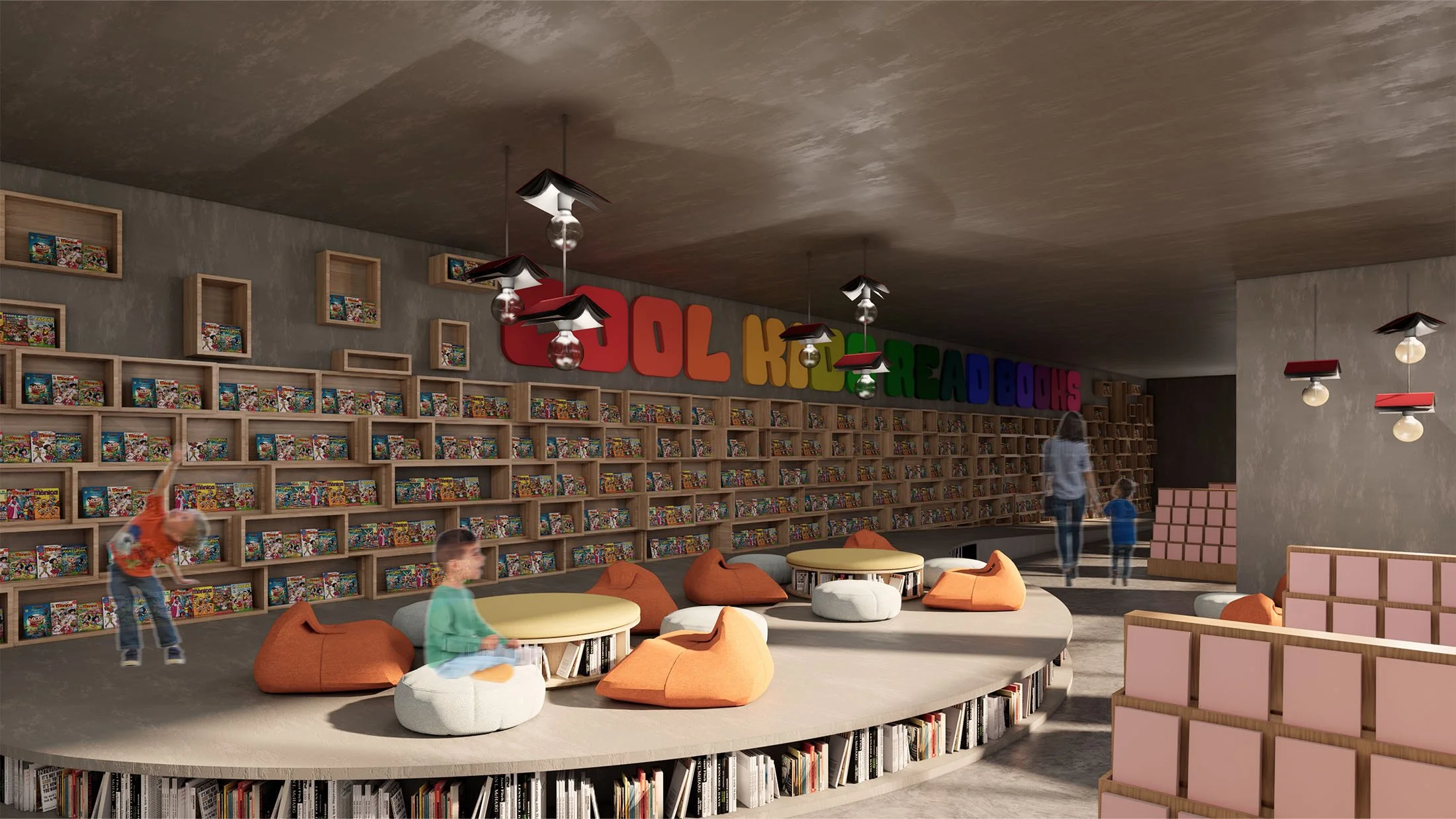 View of Kids Library – 5th Floor