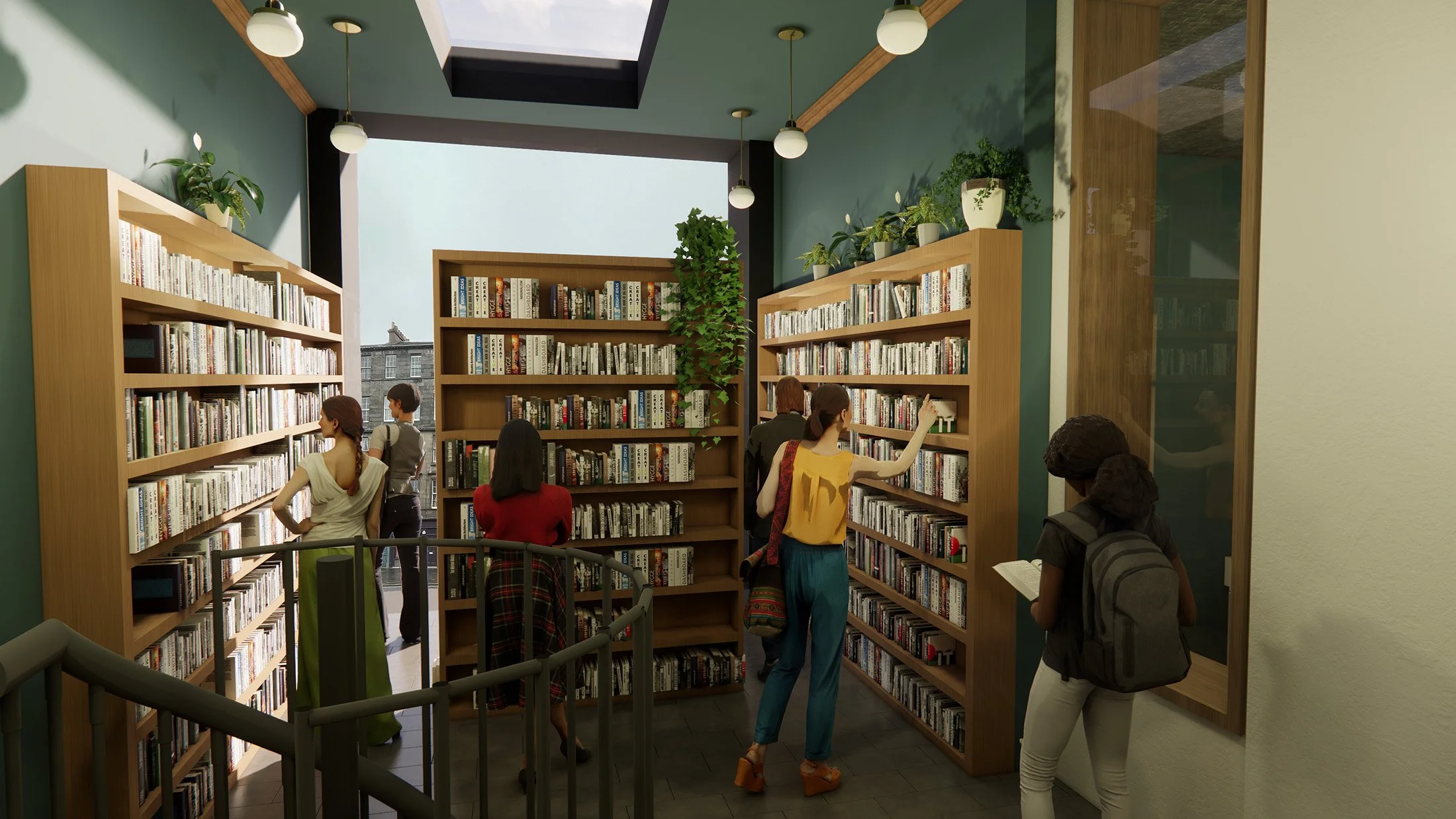 Music library (2nd floor)