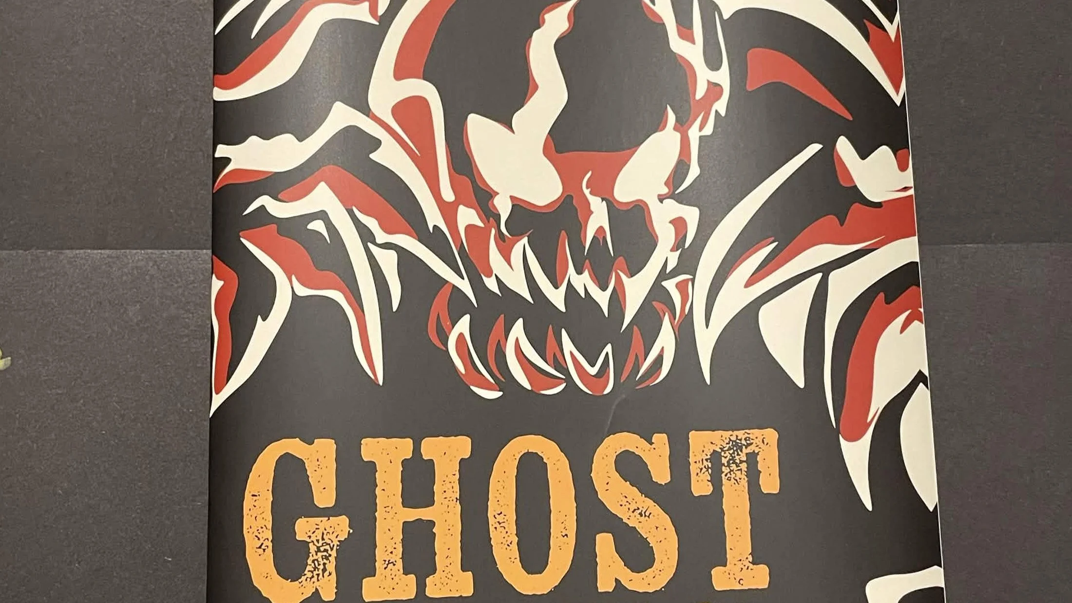 Ghost facts booklet.