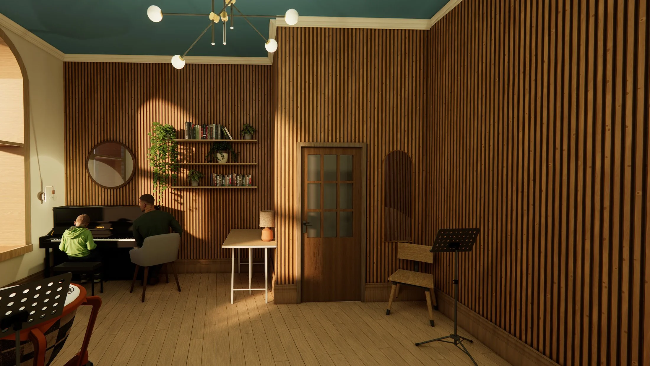 Practice room