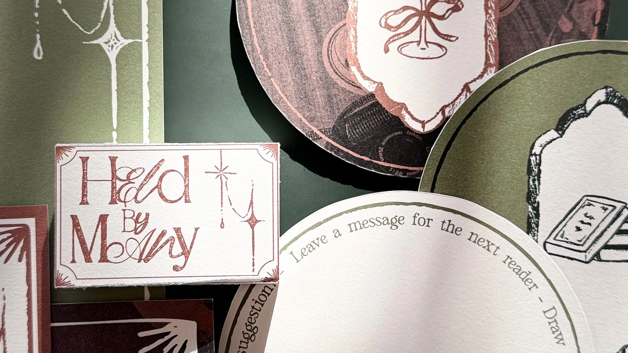 Held By Many Matchbox and Coasters.