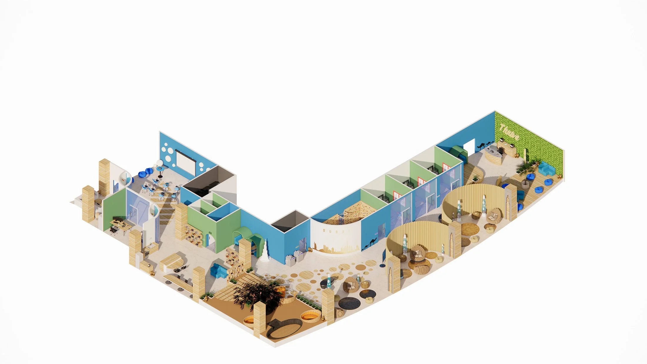 Thrive Centre Rendered Isometric