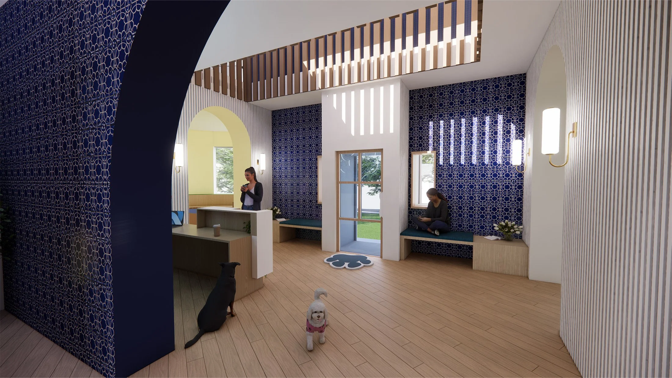 Visualisation of reception 