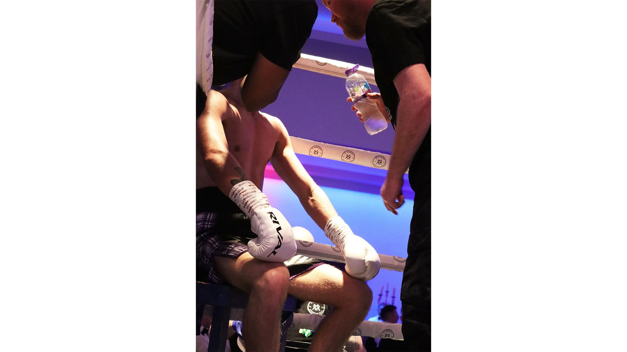 In the ring.