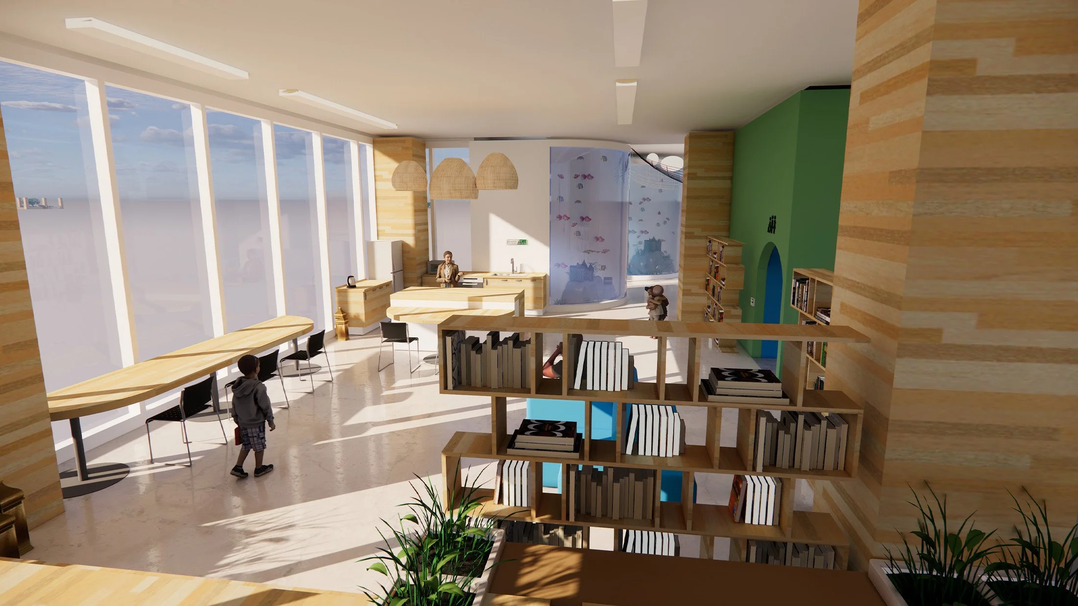 Breakout Space Render