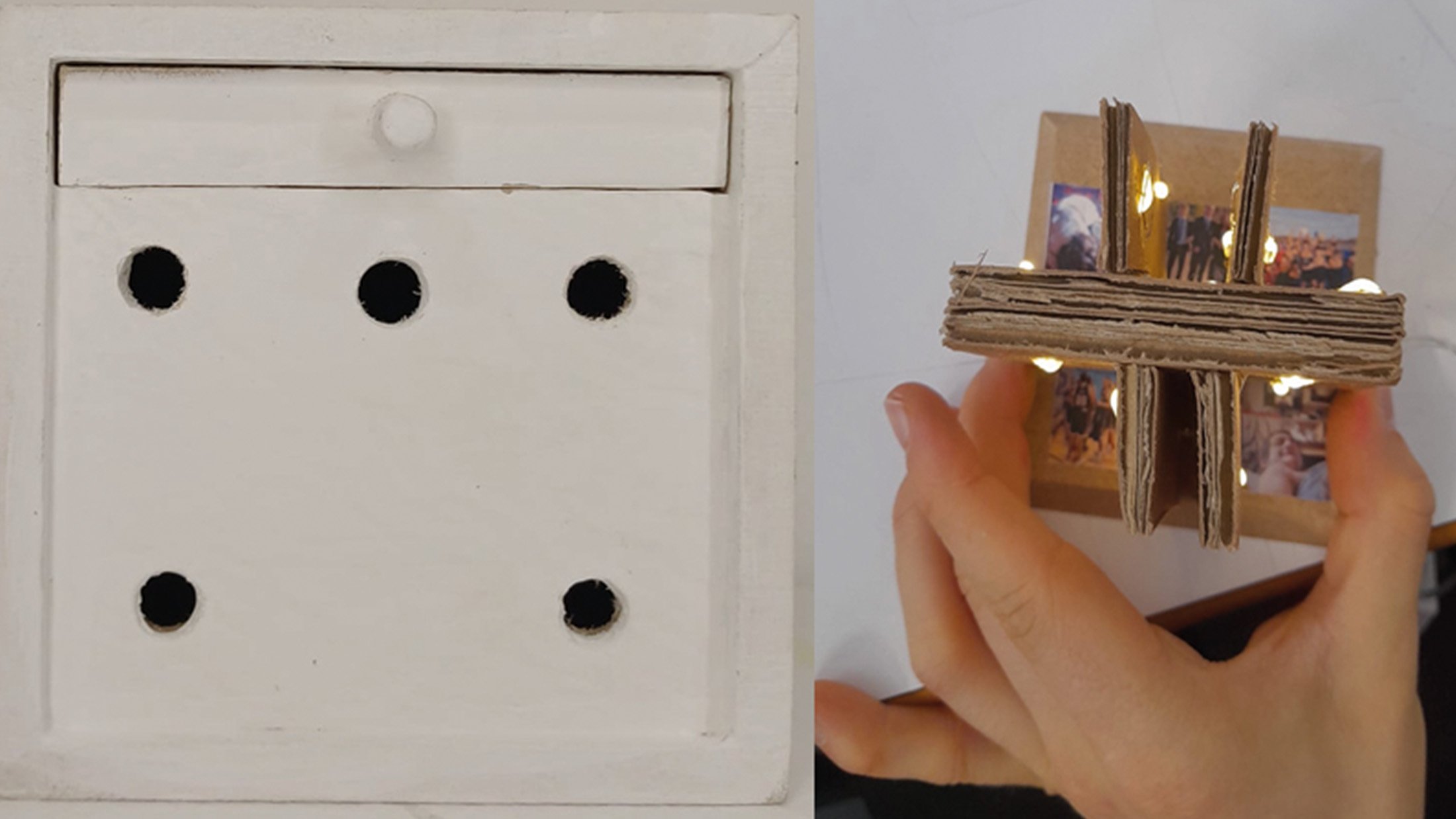 Peep hole design.