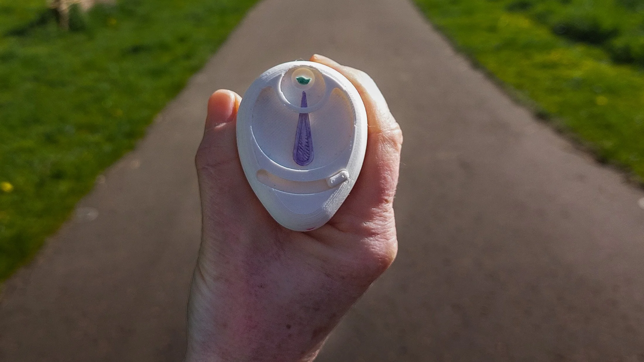 Roamy encourages people with early stages of Dementia to go out in nature.