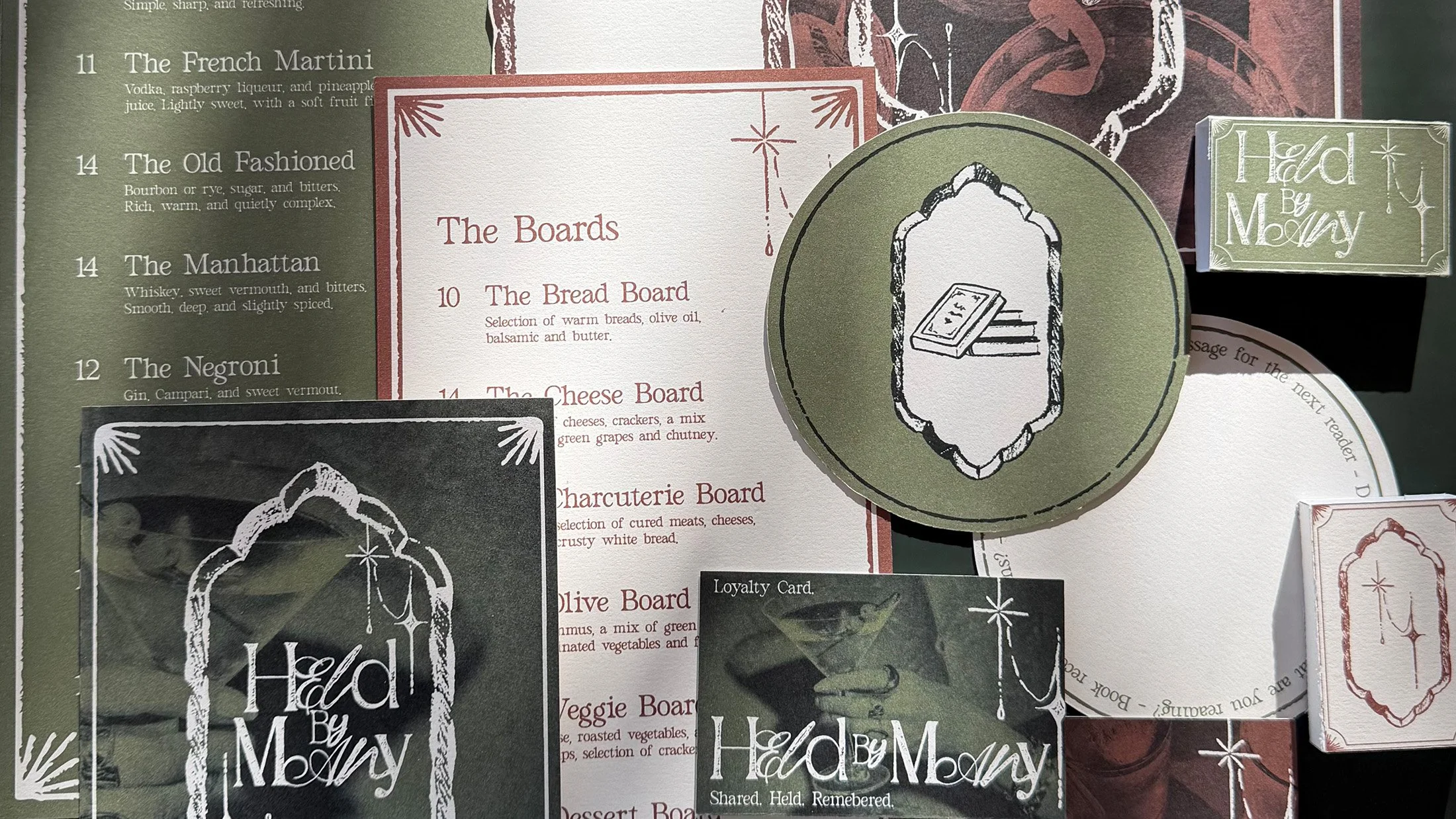 Held By Many Menus.
