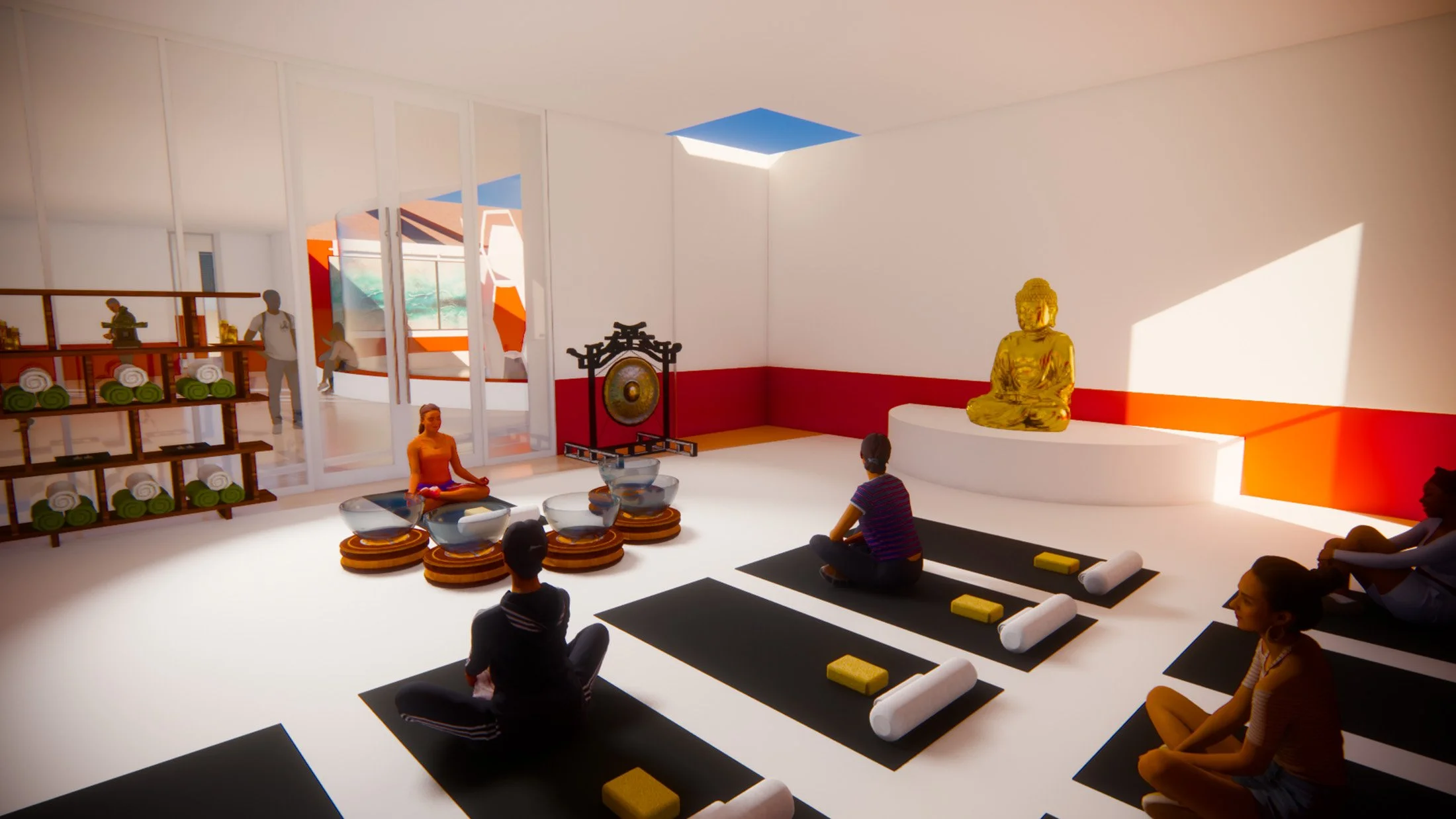 Soundbath room