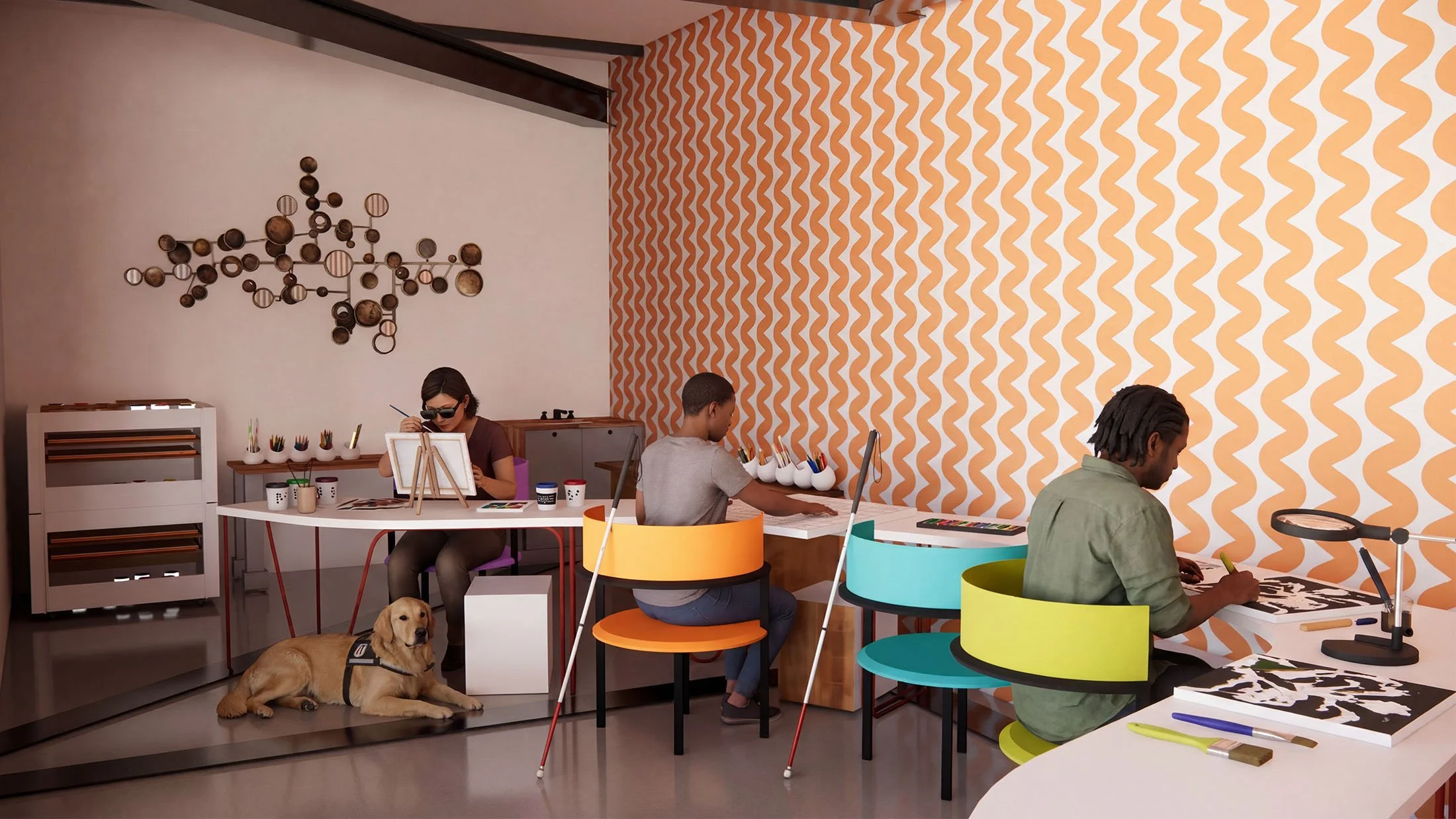 View of the Canvas Studio