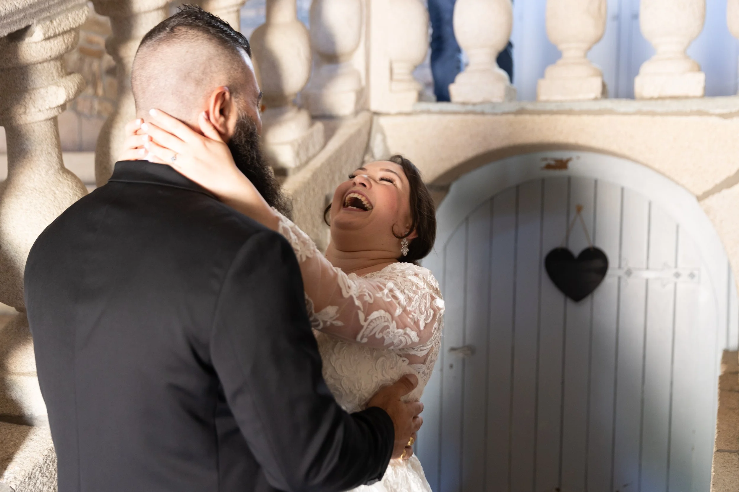rire mariée