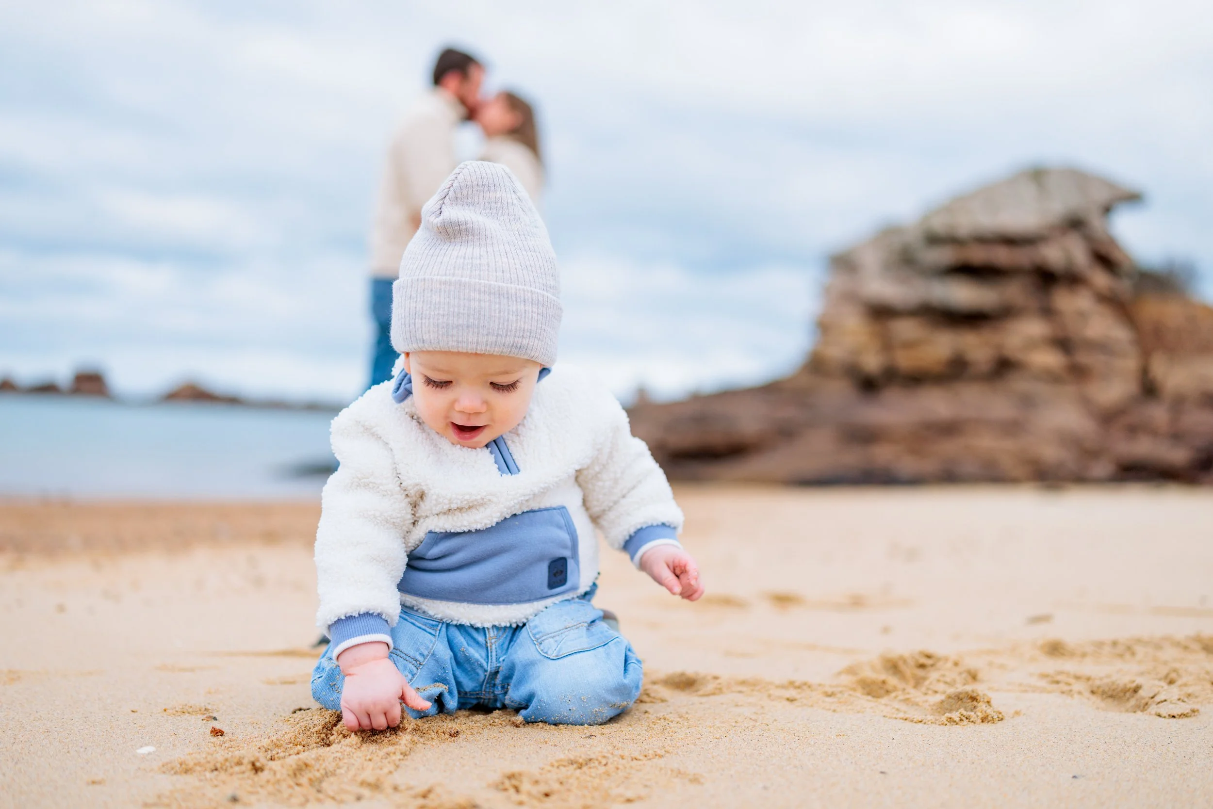 photographe nouveau né Trégastel