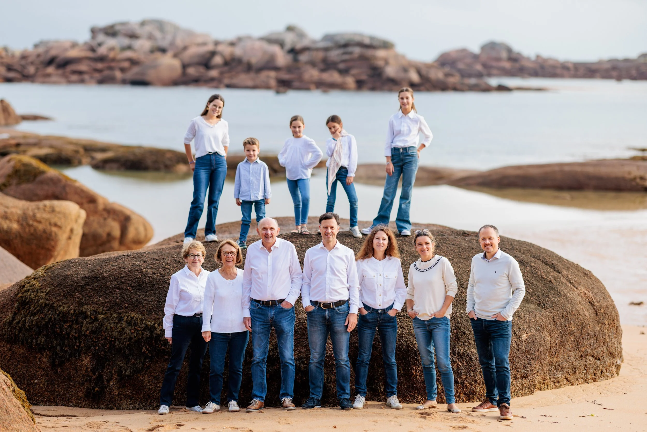 séance photo vacances Côte de Granit Rose