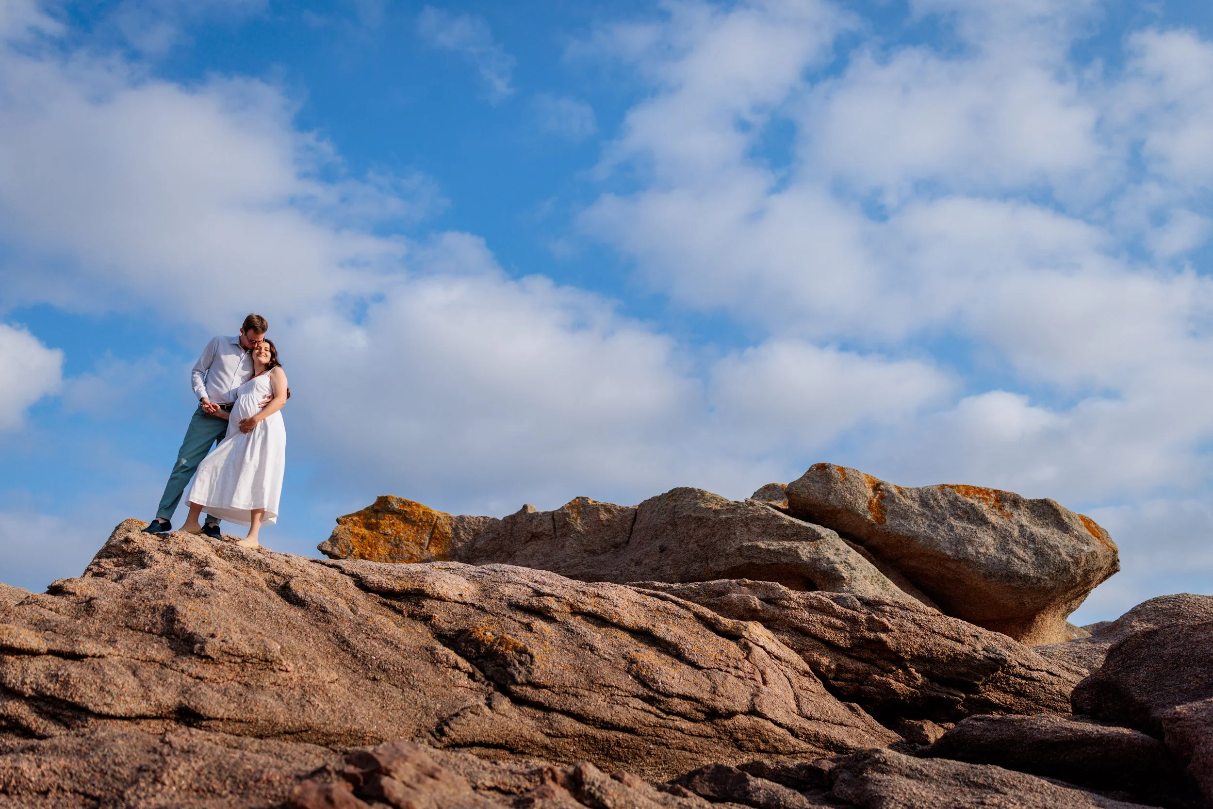 séance maternité Ile Renote Bretagne