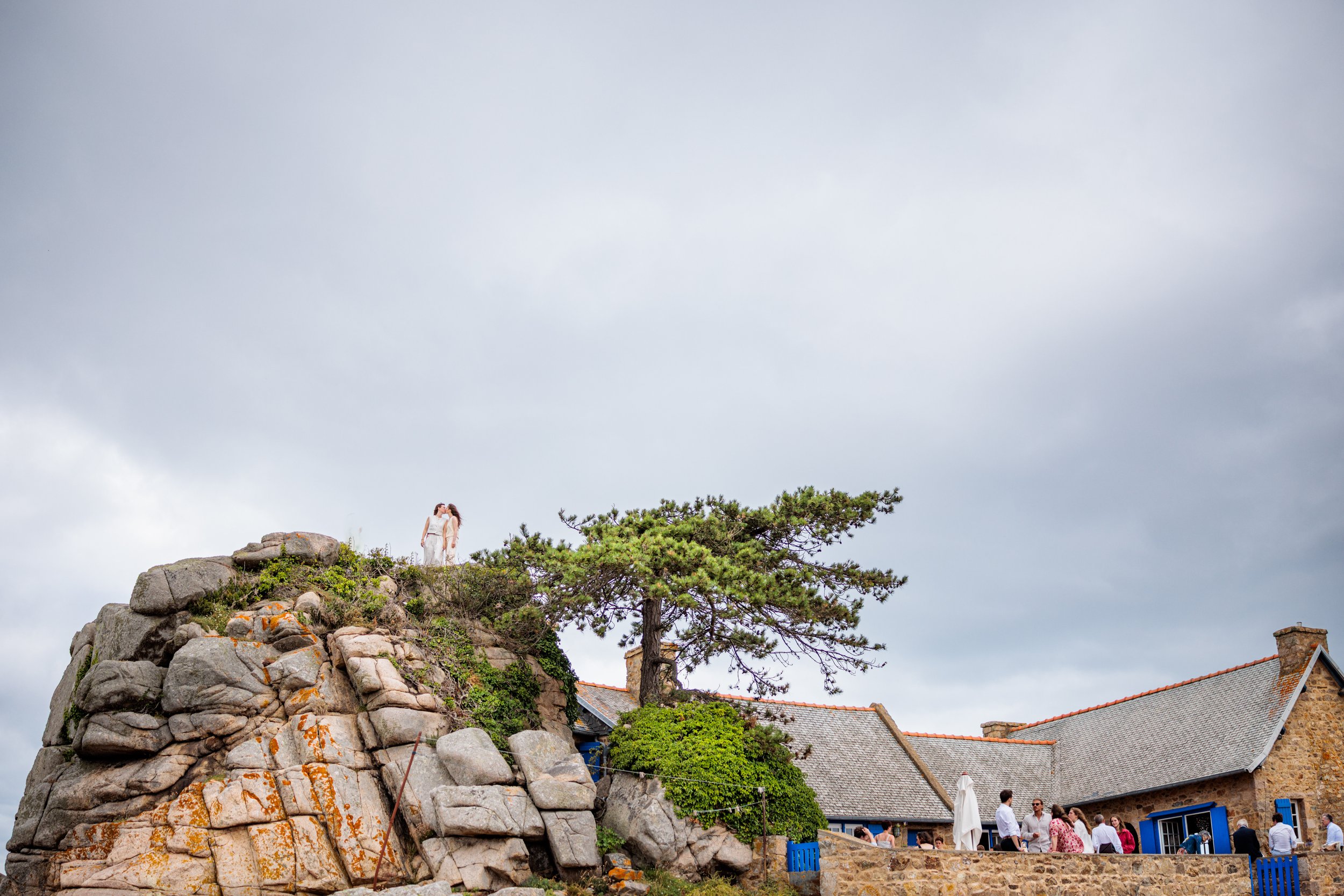 Mariage à Plougrescant en Côtes d'Armor