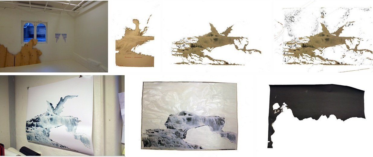 Studio work (water falling 2008)