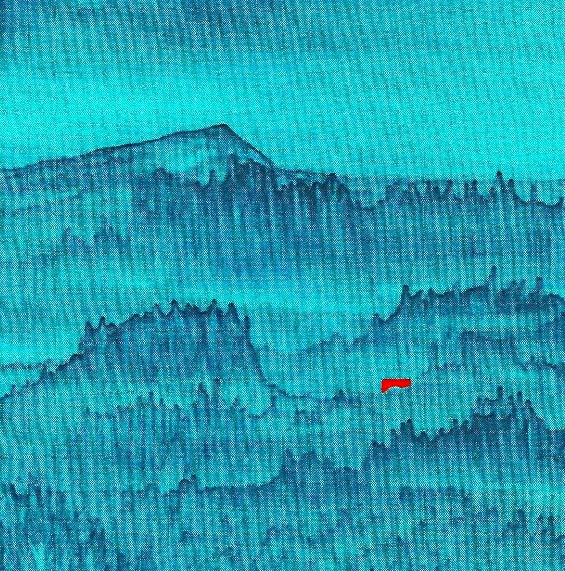 There, Oil on Canvas, 50 x 50 cm (Sold)