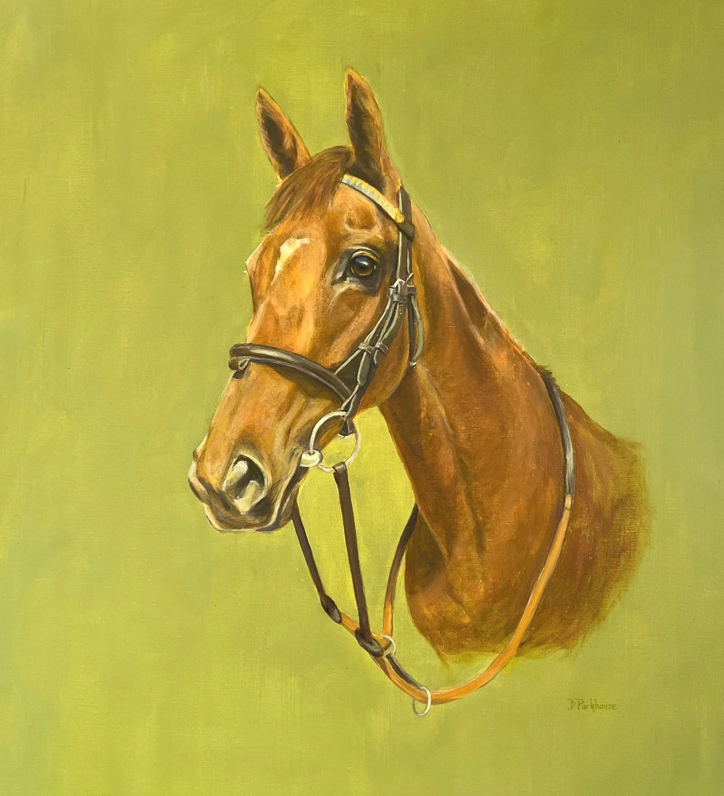 Wynn House, Oil on LInen, 50 x 60 cm