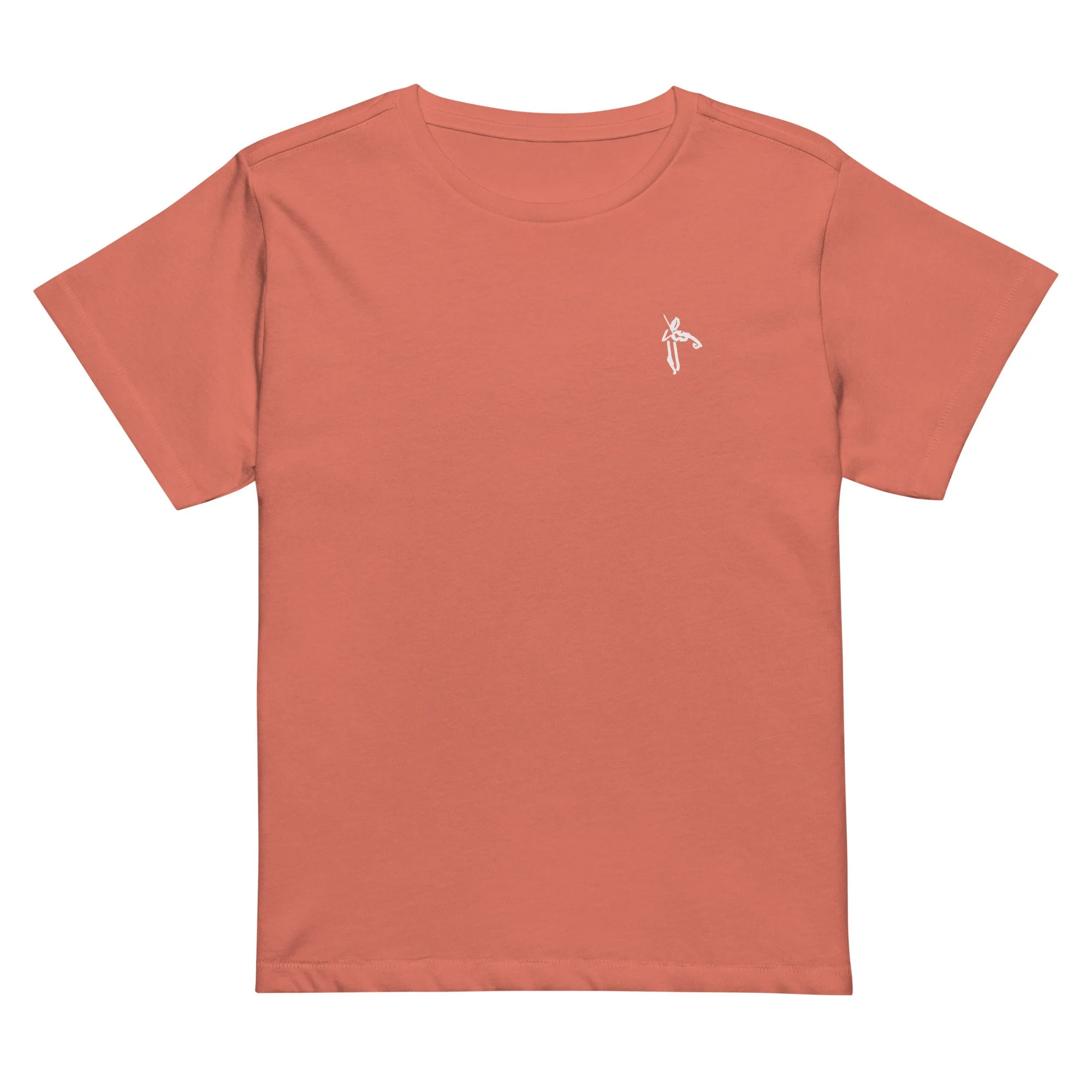 womens-high-waisted-tee-red-sorbet-front-693b879b16297.jpg