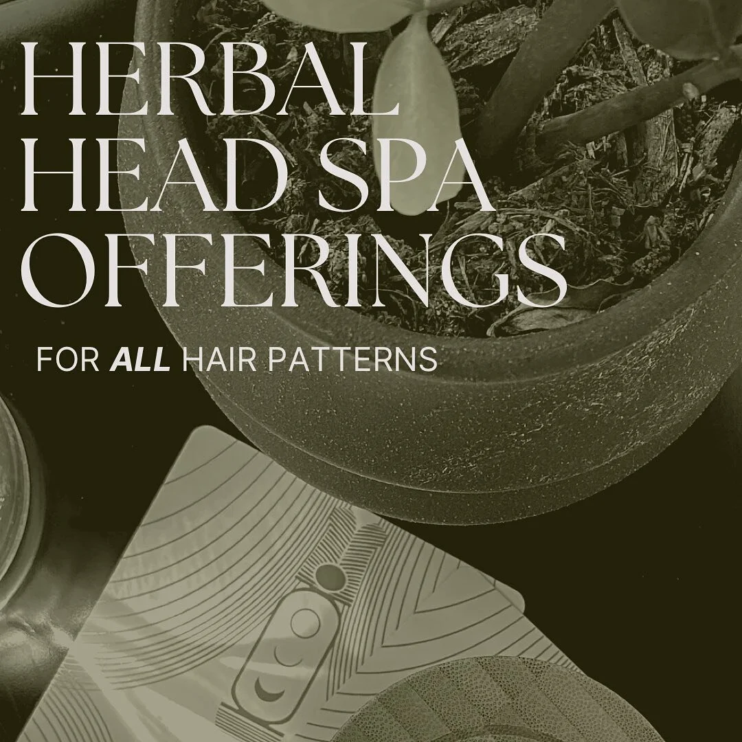 HERBAL HEAD SPA FOR ALL HAIR PATTERNS🌹

✨Scalp care meets herbs and lymphatic drainage 🫱🏾&zwj;🫲🏻

🌹 Mixing custom herbal blends for each scalp with love. 

Biggest thank you to my people who guided me here. 

Red. Gabrielle. Elizabeth. 
#headsp