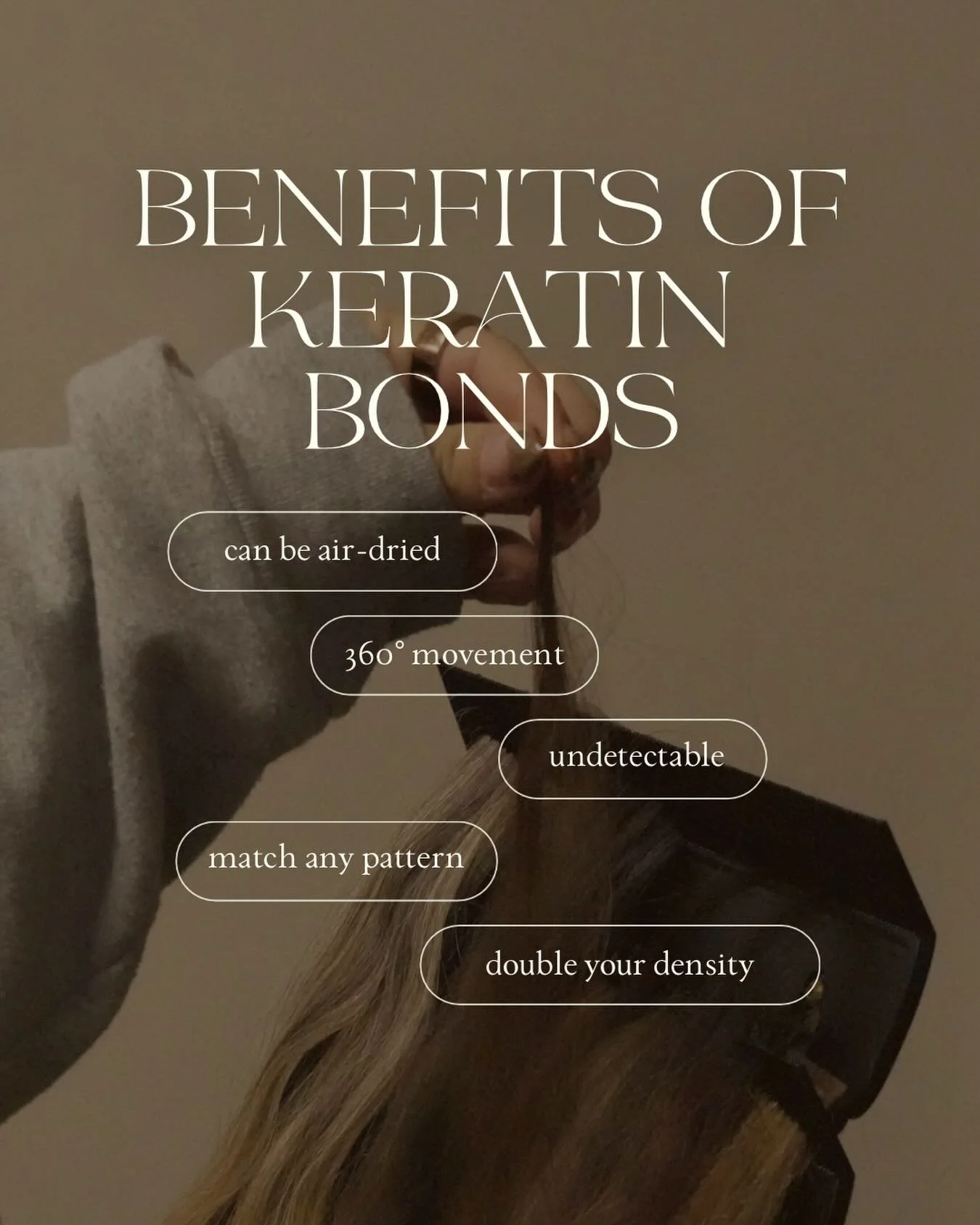 Did I mention there&rsquo;s ZERO in-salon maintenance for 3-5 months?

While some of my gals come in monthly or sooner for wash and style sessions, most enjoy the freedom and flexibility that keratin bonds offer. 

Located in North Andover, MA. Fill 