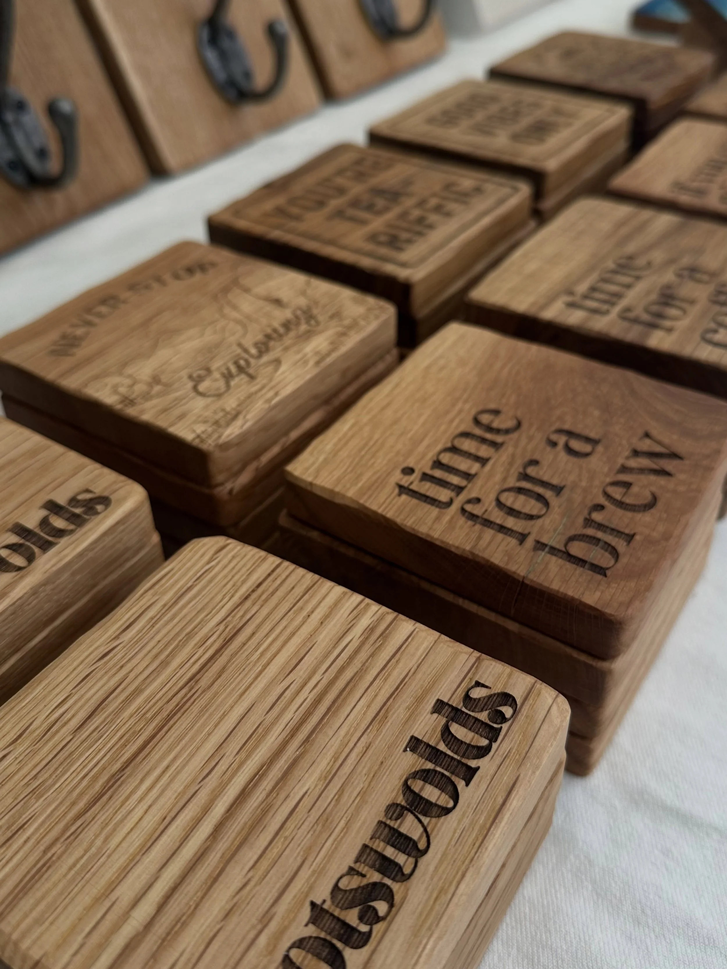 It&rsquo;s been a busy week completing custom orders and getting some more engraved coasters made. Next week is all about designing and getting some new ideas drawn up and a return to using a different medium. Hopefully new items will be being reveal