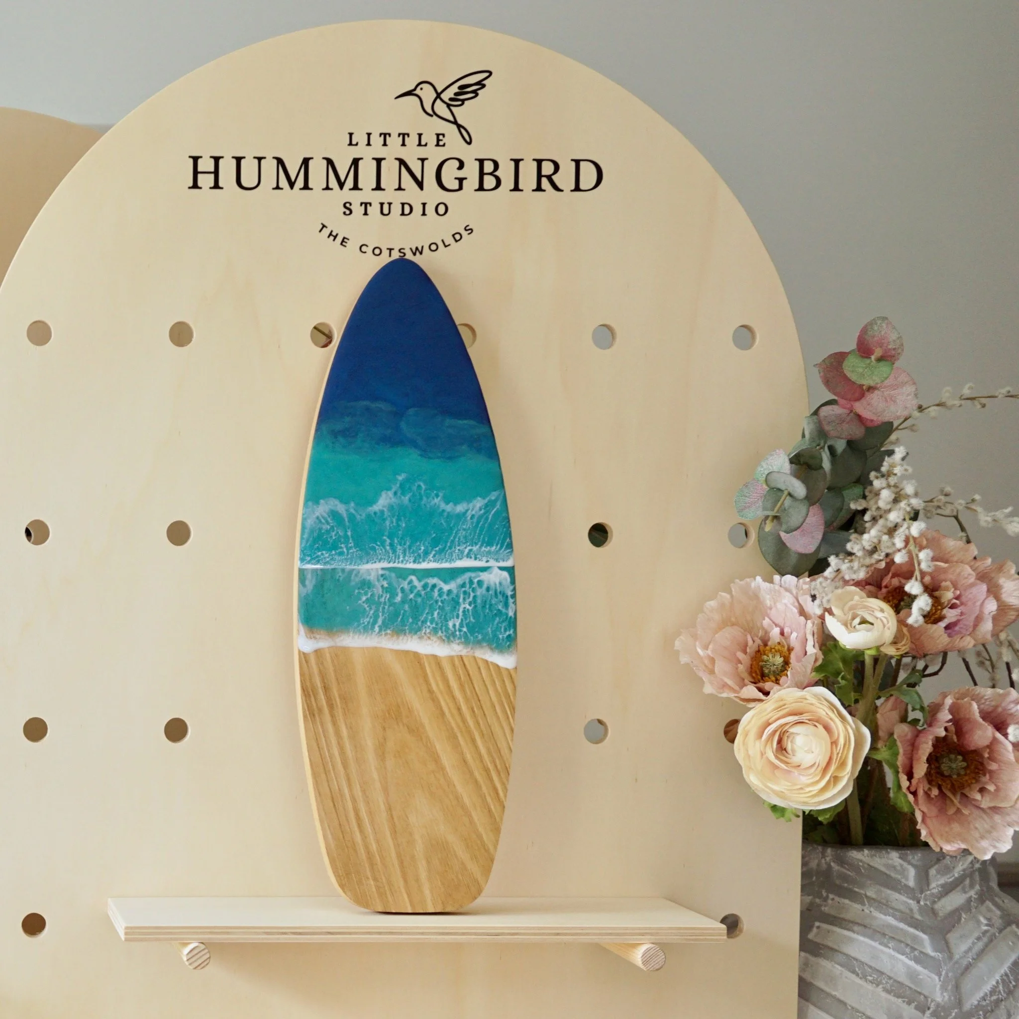 Ocean Surfboard Artwork
